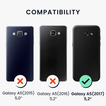 kwmobile Handyhülle Case für Samsung Galaxy A5 (2017), Hülle Silikon metallisch schimmernd - Handyhülle Cover