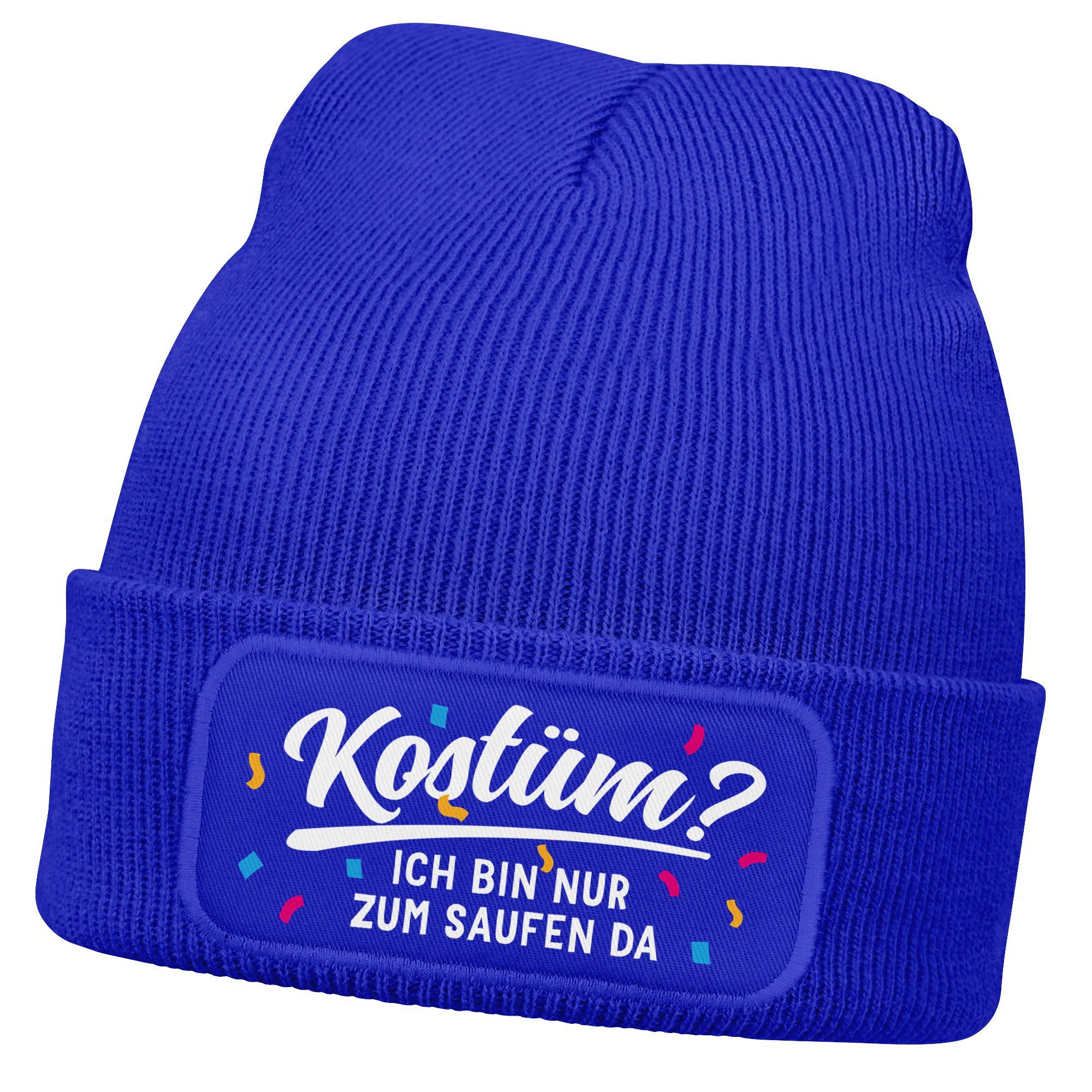 Kostüm - saufen blau