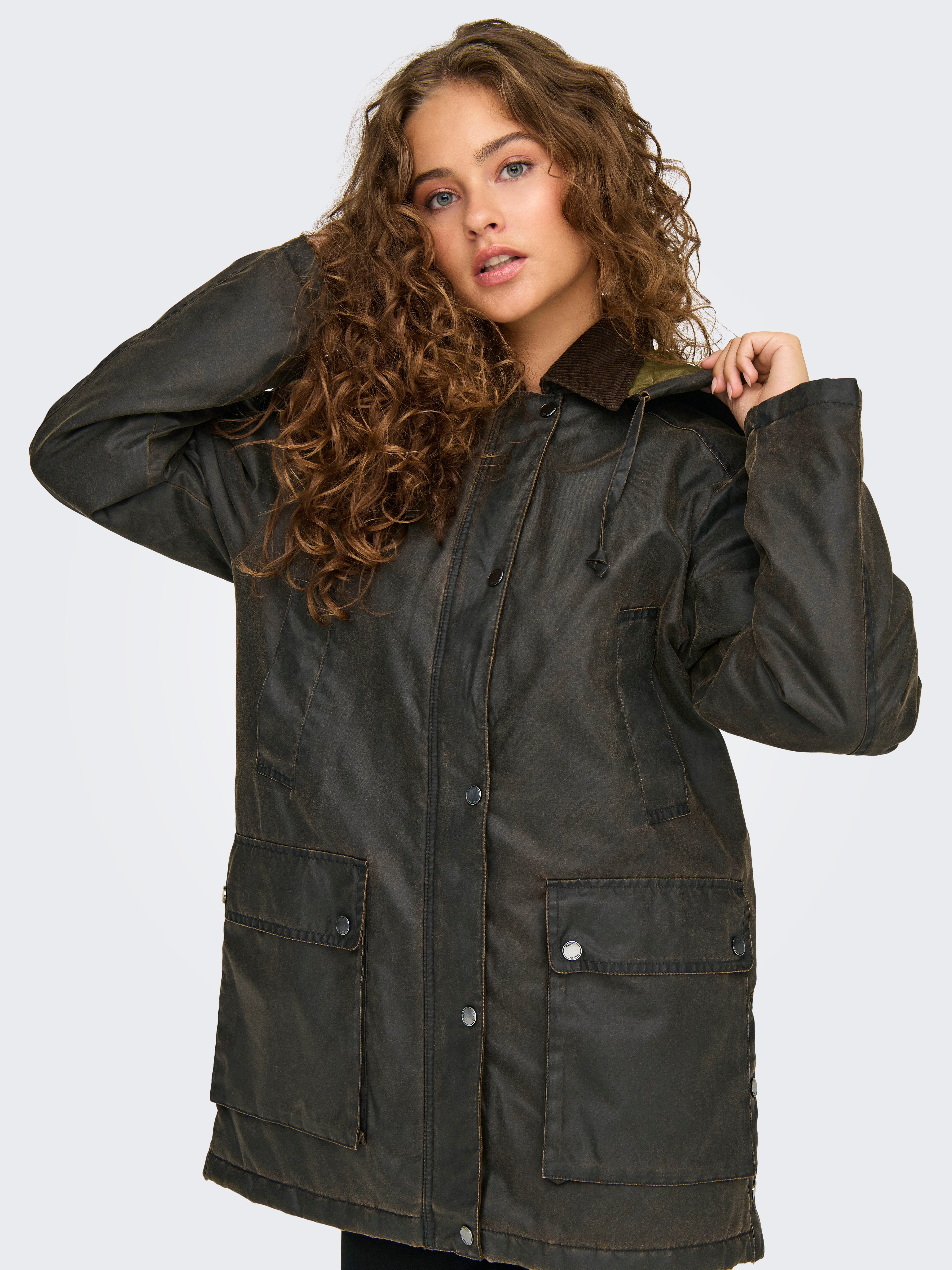 ONLY Outdoorjacke ONLMOUNTAIN HOOD WASHED JACKET CC OTW günstig online kaufen