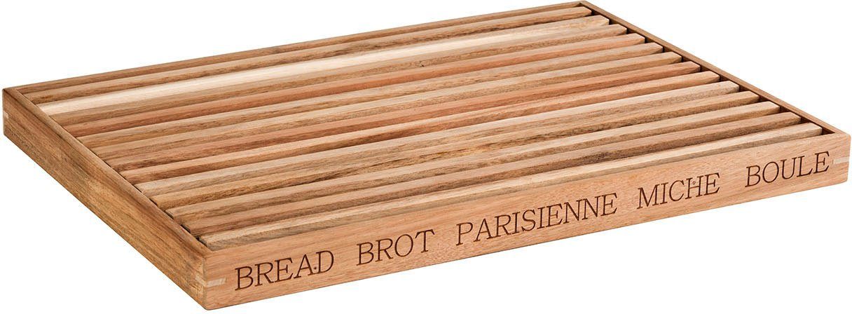 APS Brotschneidebrett Letter, Massivholz, mit 4 Antirutschfüßchen