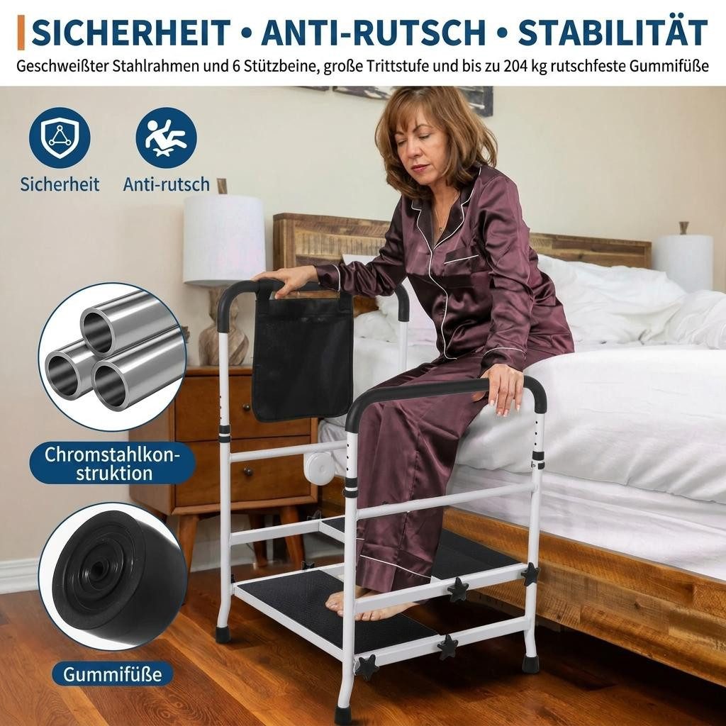 GarveeMore Stehhilfe Aufstehhilfe Höhenverstellbar belastbar bis 200kg – Bild 3 von 5