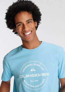 Quiksilver T-Shirt Herren Doppelpack mit Logodruck (Packung, 2-tlg)