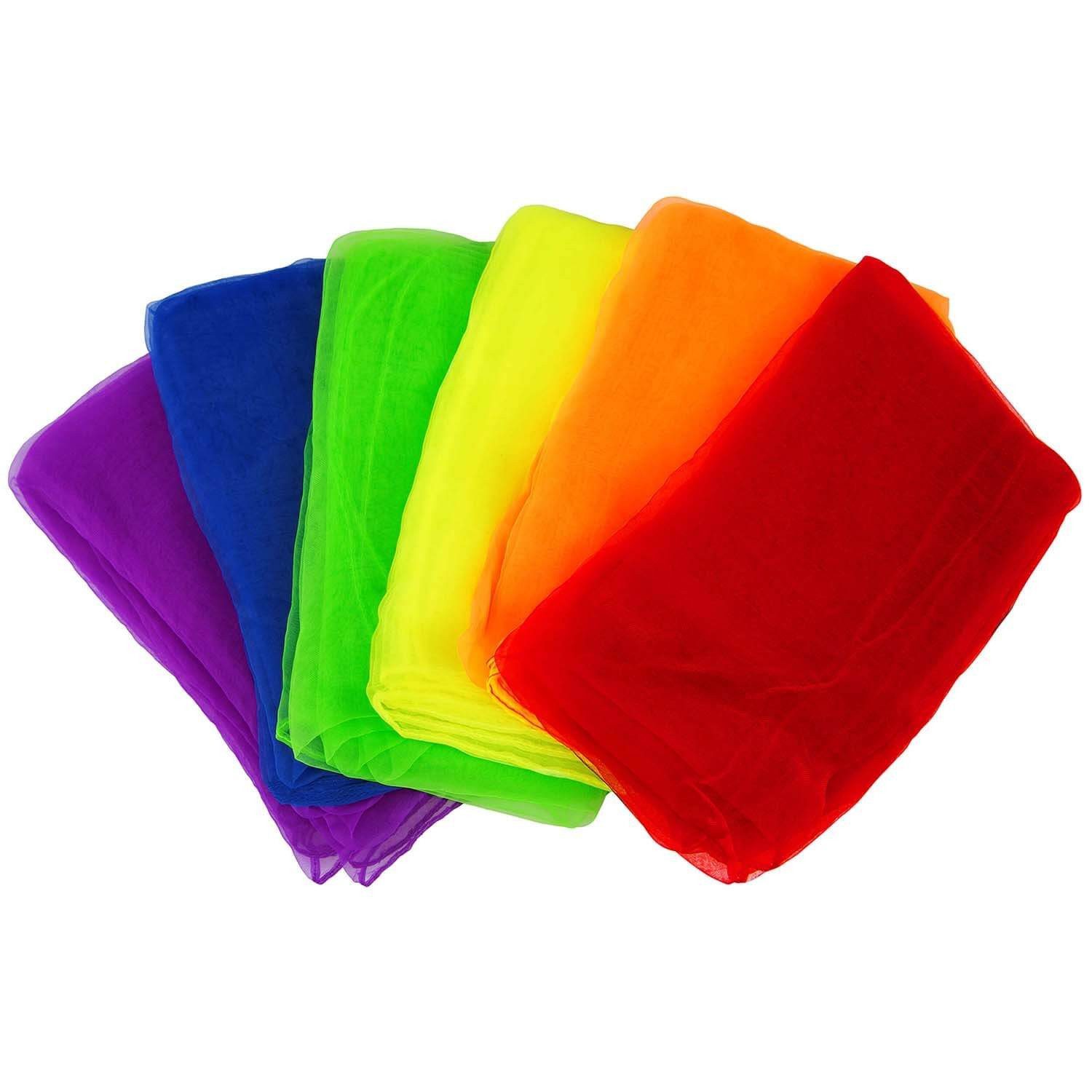 Diabolo Freizeitsport Jonglierball Set - Jonglierbälle & Jongliertücher - Jonglierset (Zirkus Lernspiel mit 5 Wurfbällen, 6 Tüchern und Anleitung, 11-St., Jonglage Starter Set mit Tüchern und Tricks ab 5 Jahren), Diabolo Juggling Bundle mit Anleitung für Anfänger