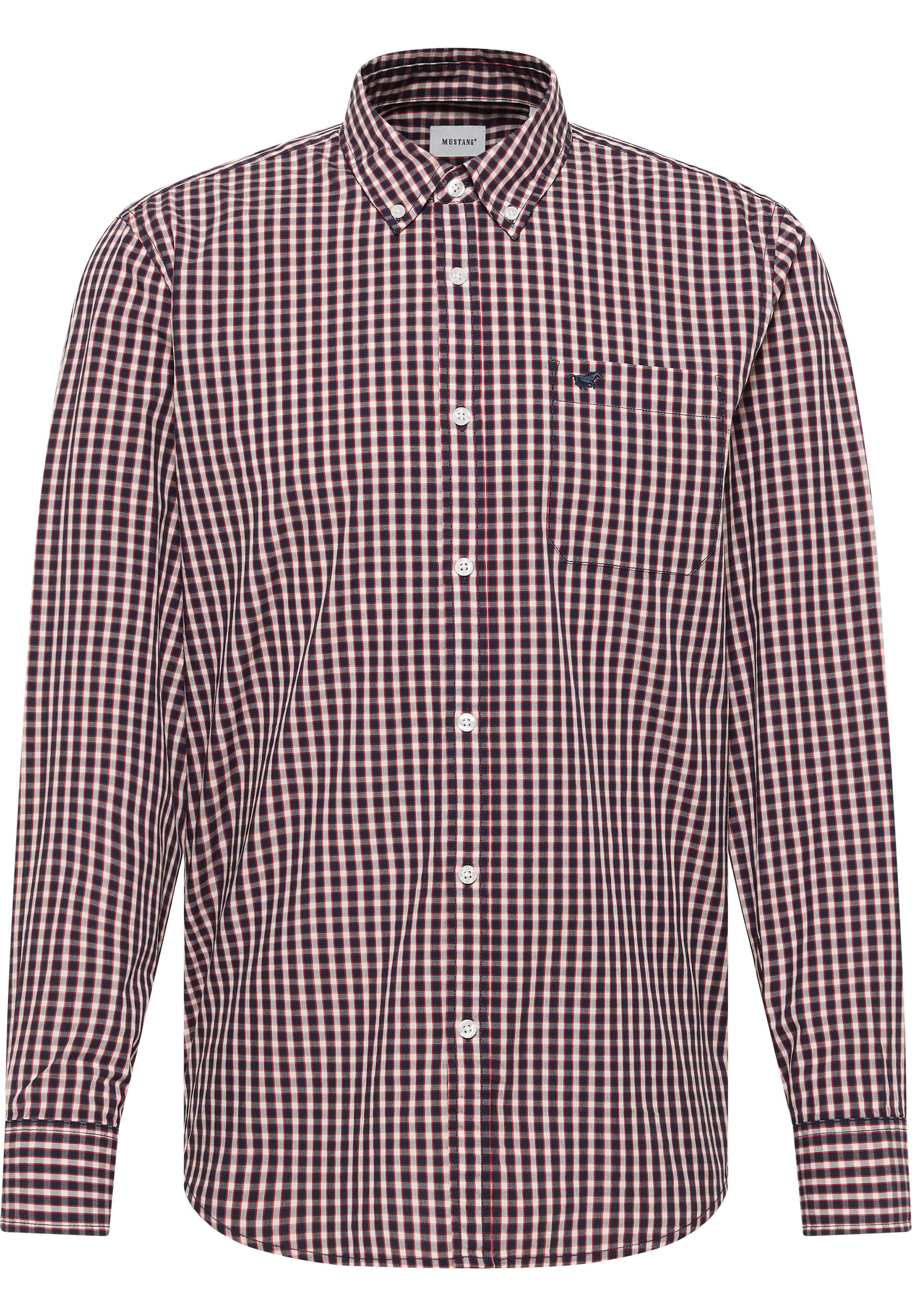 MUSTANG Langarmhemd Herren Style Chester günstig online kaufen