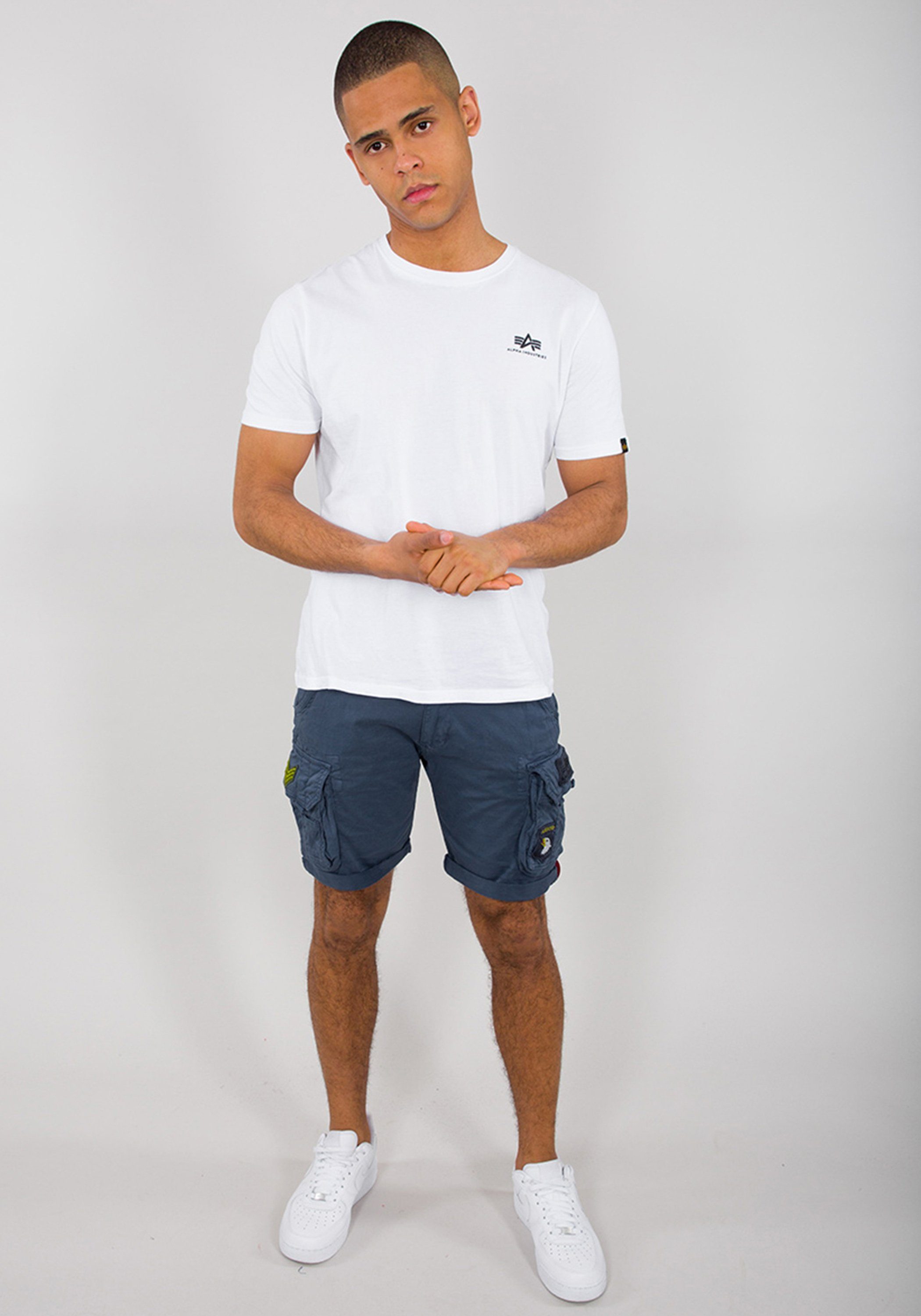 Alpha Industries new Men Shorts Industries Shorts - Alpha navy Crew Patch Short