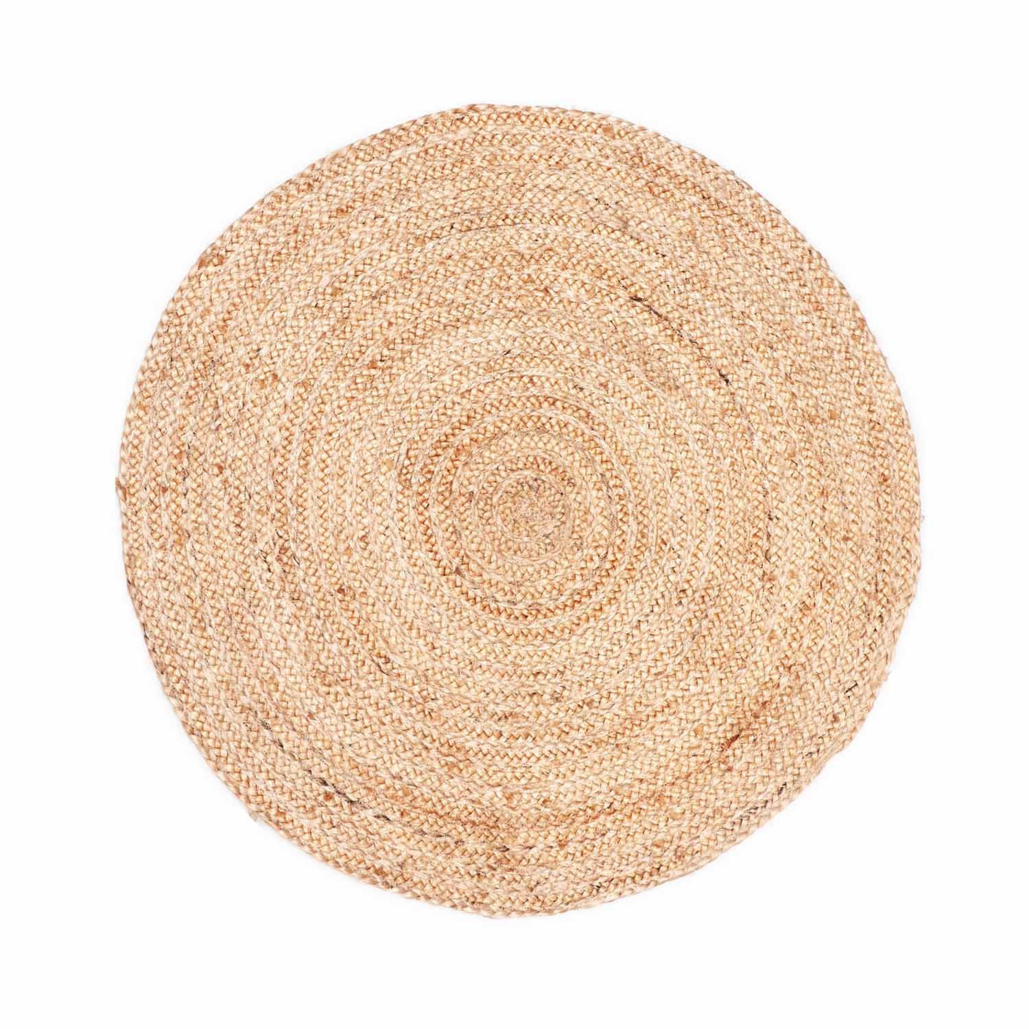 Marrakesch Orient & Mediterran Interior Teppich Runder Teppich aus Jute gef günstig online kaufen