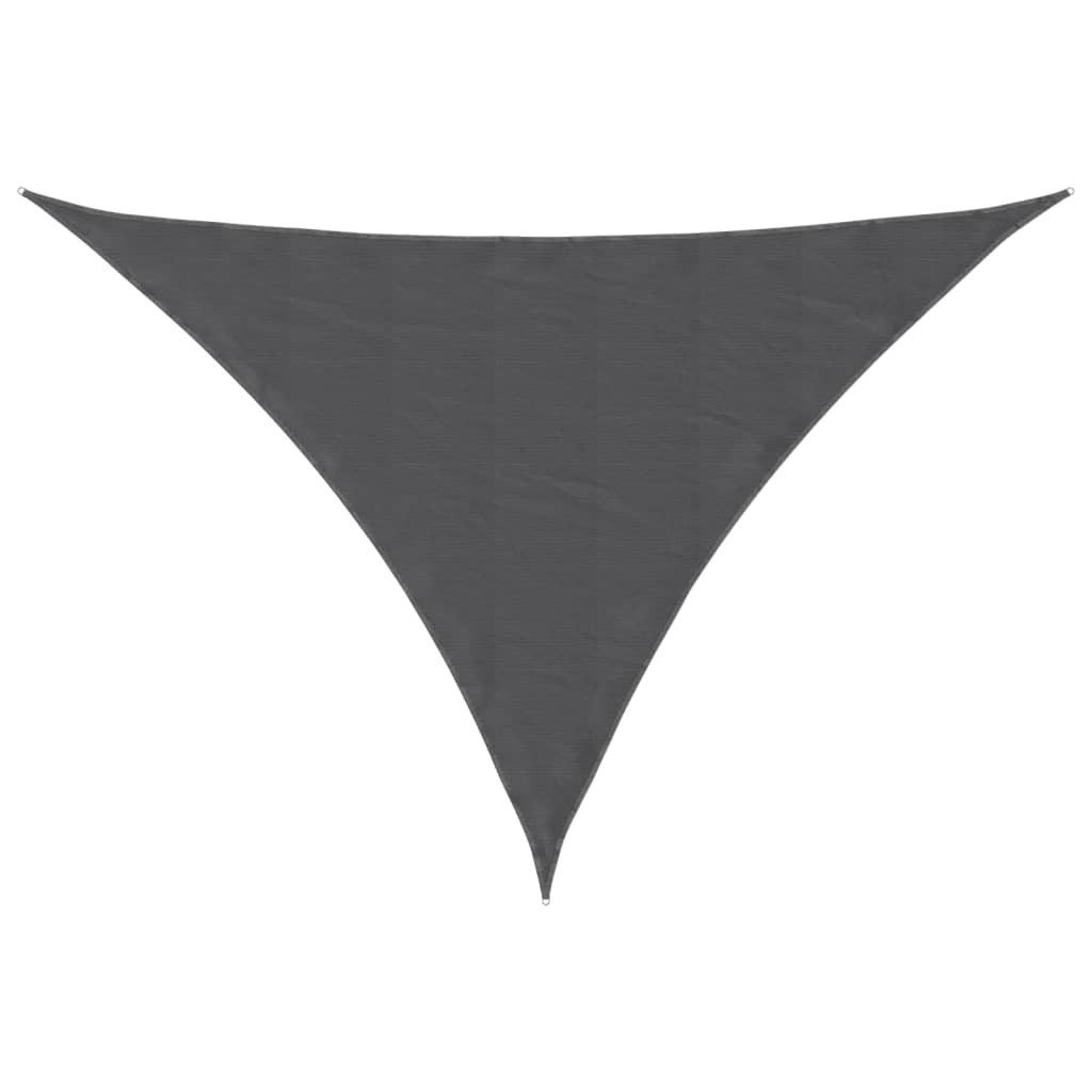 Sonnensegel Sonnensegel Oxford-Gewebe Dreieckig 4x4x5,8 m Anthrazit