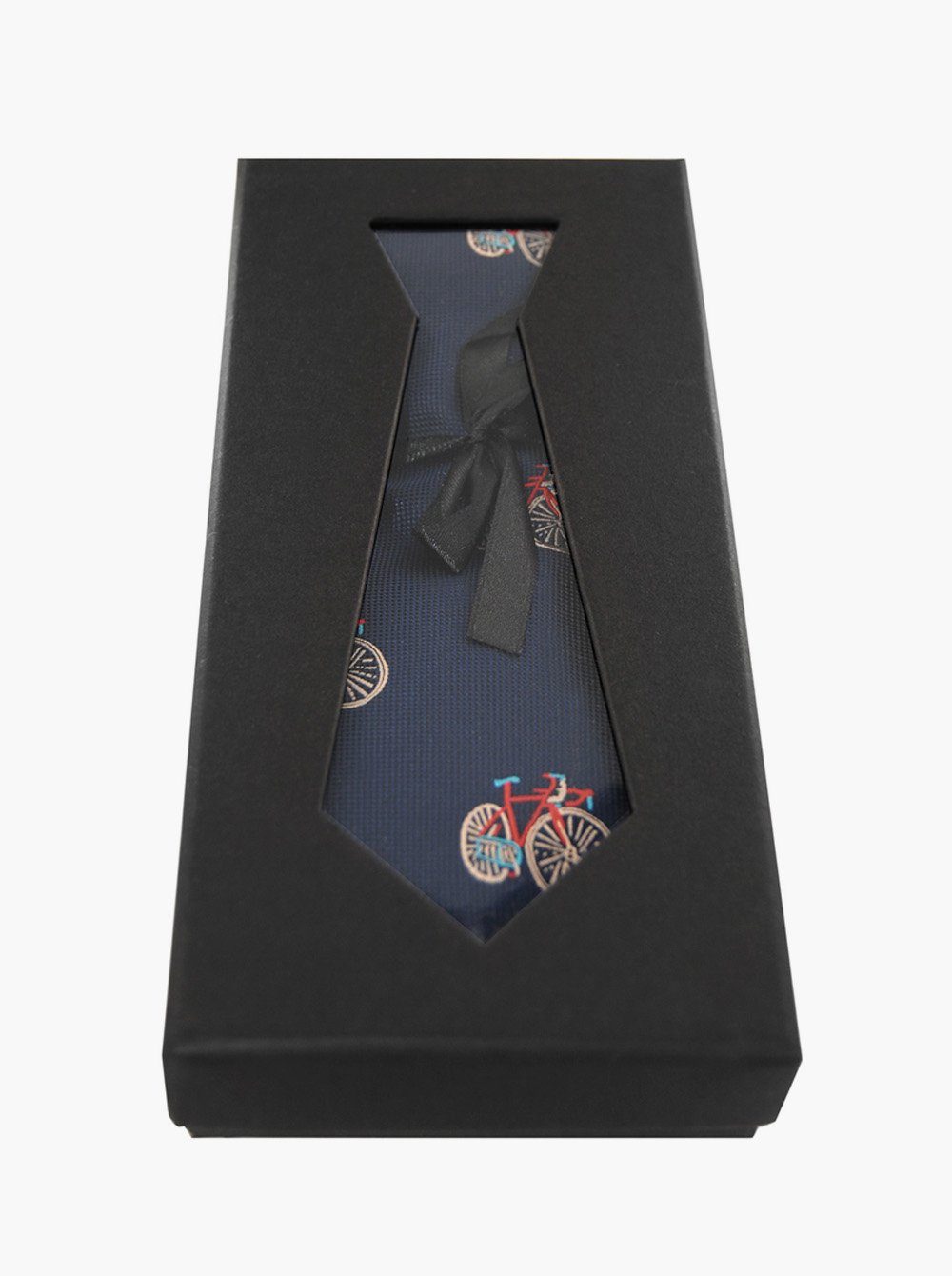 axy tie men's tie 7.5 cm wide with motif perfect gift patterned silk tie, with gift box