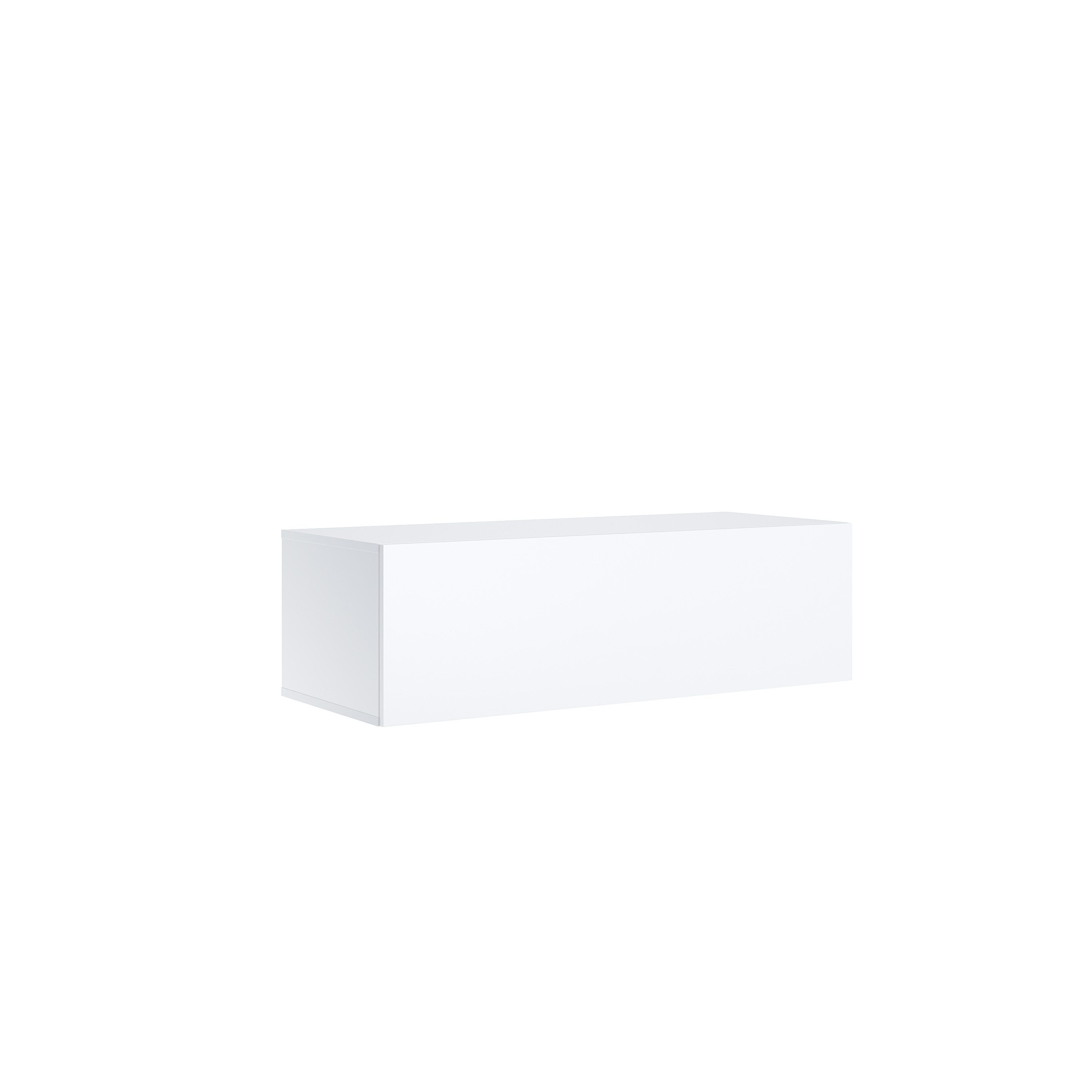 SONNI Lowboard Lowboard TV Hängend Weiß/ Schwarz TV Schrank in Wohnzimmer (Packung), 140-180cm tv schrank in wohnzimmer für 35''- 45'' Fernseher – Bild 5 von 5