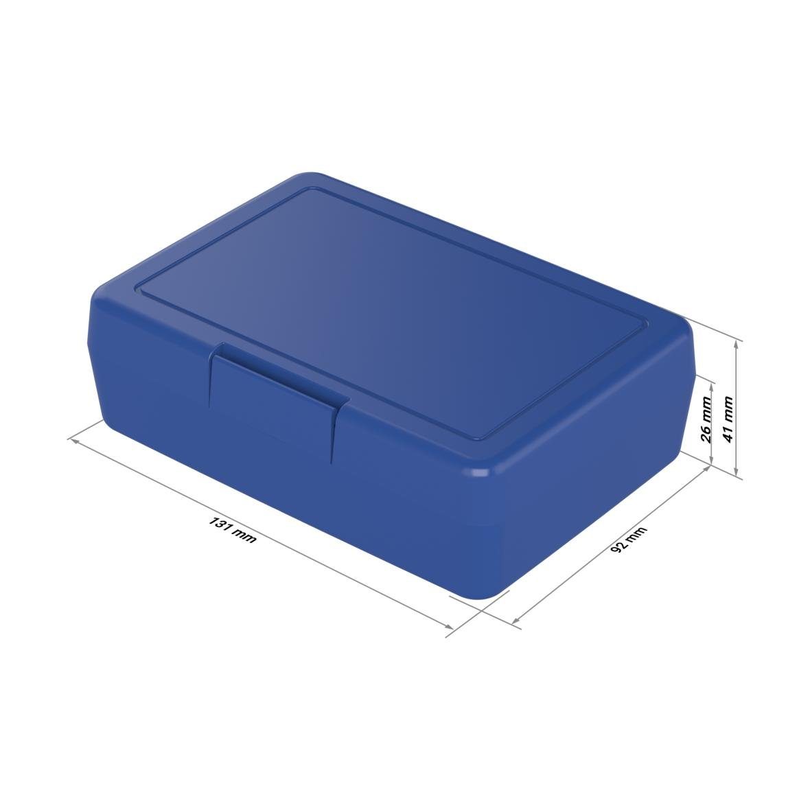 elasto Lunchbox 800 ml Brotdose Made in Germany Vorratsdose mit Klickverschluss