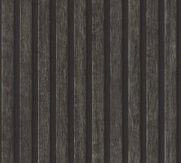 A.S. Création Vliestapete PrintWalls II Skandinavische Holzpaneele, strukturiert, matt, (1 St), Holzoptik, Vlies, Vlies, Wand