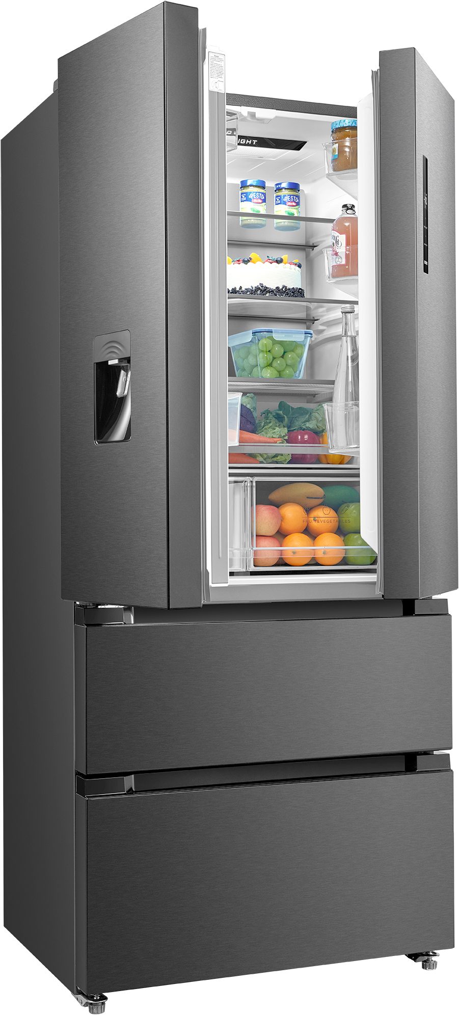 Hanseatic French Door HFD18983DWDBI, 189,8 cm hoch, 83,3 cm breit