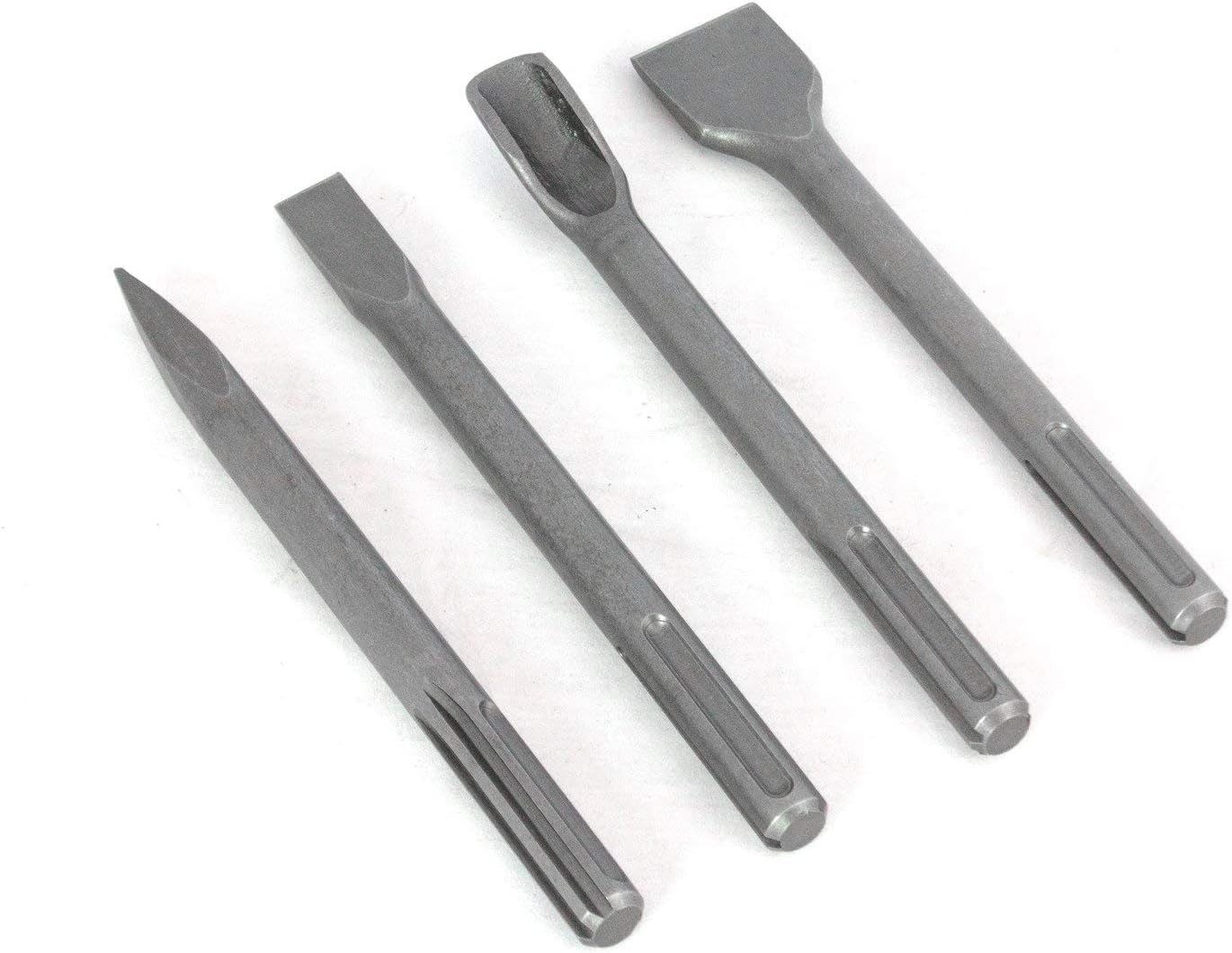 Falon-Tech Meißel-Set SDS Max Fliesenmeißel Satz 4tlg. 250mm, (4-tlg)