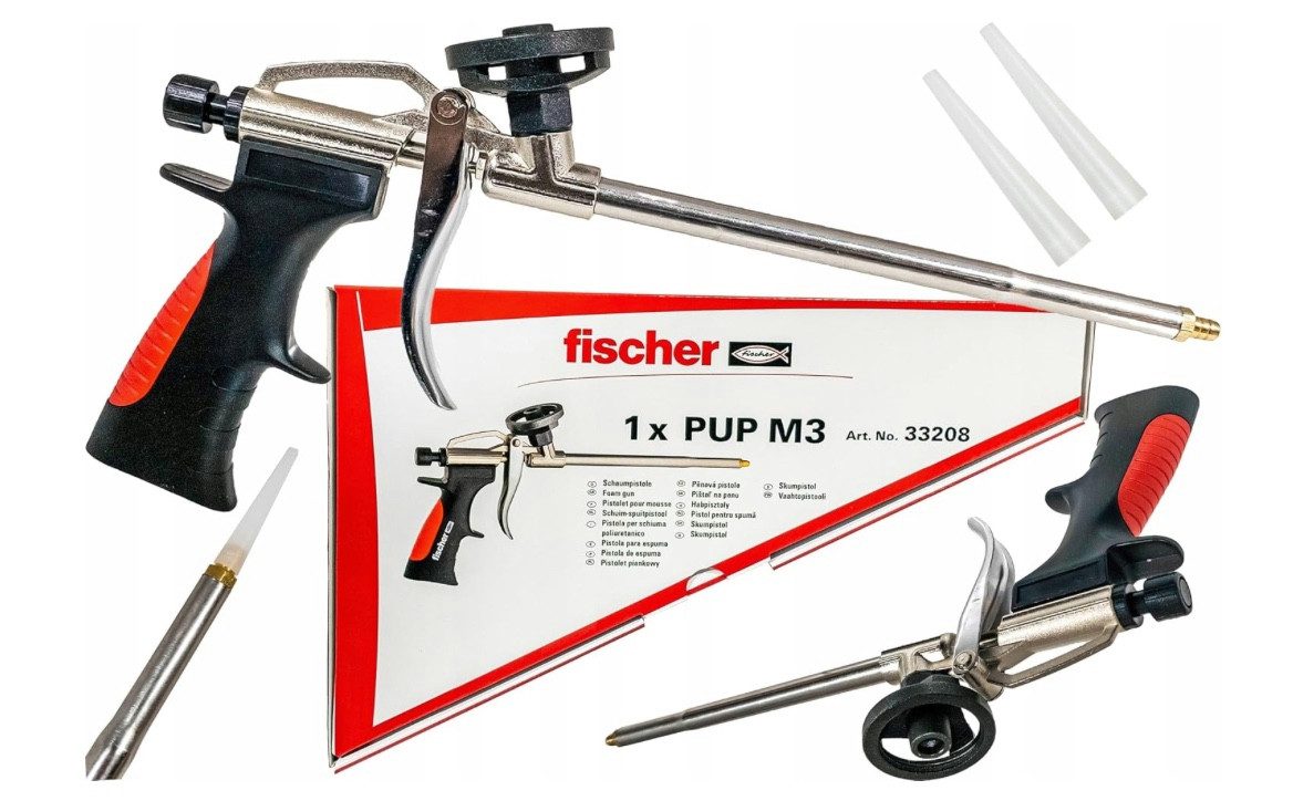 fischer Bauschaumpistole Fischer Metallpistole PUP M3, 1-tlg.