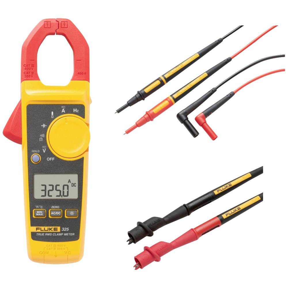 Multimeter 325 Echteffektiv-Strommesszange mit TL175 Twist