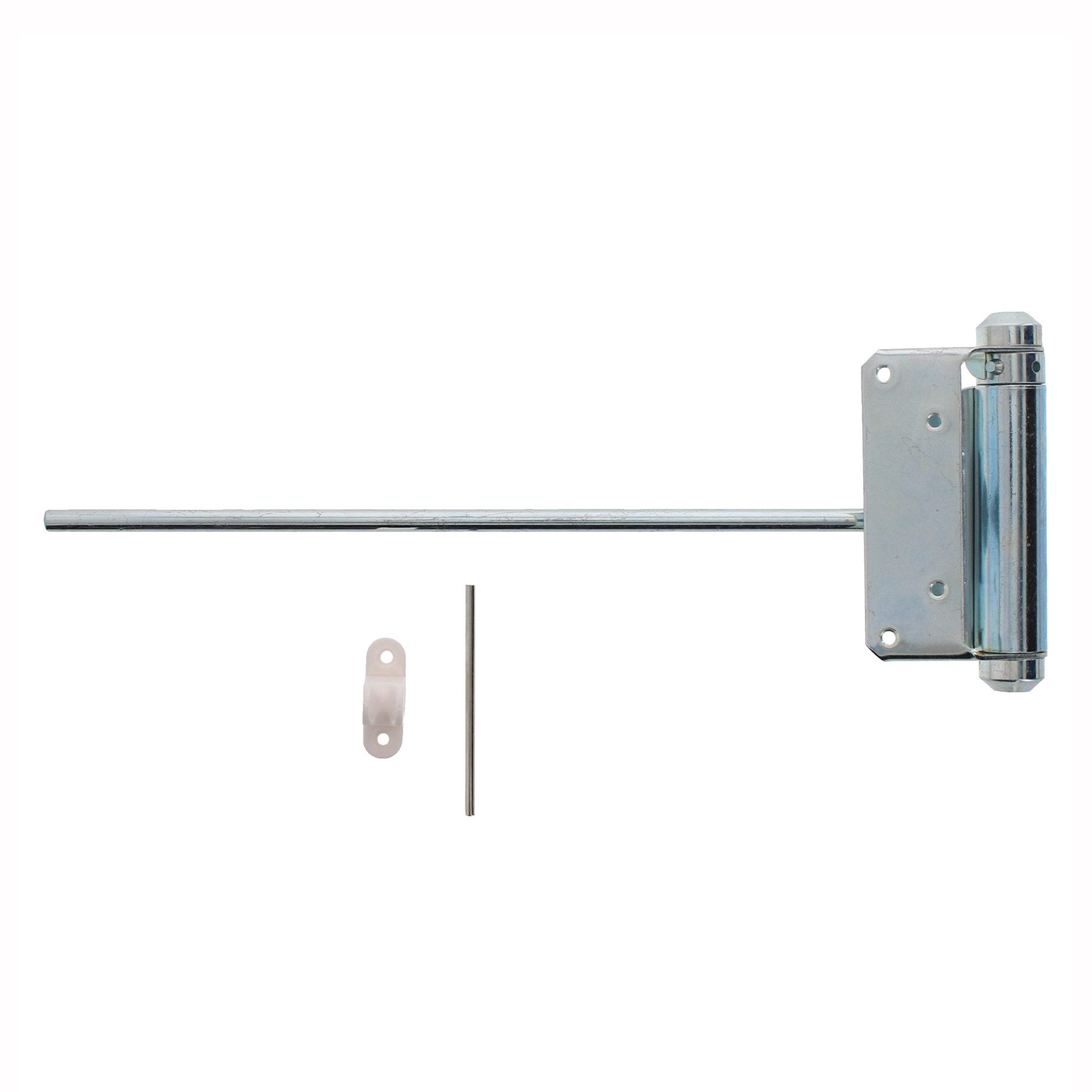 ToniTec Türschließer Stangentürschließer Automatik Türfeder 40Kg 60kg, 40kg, mit Automatik, (Türschließer, Silber verzinkt), Einfach zu installieren