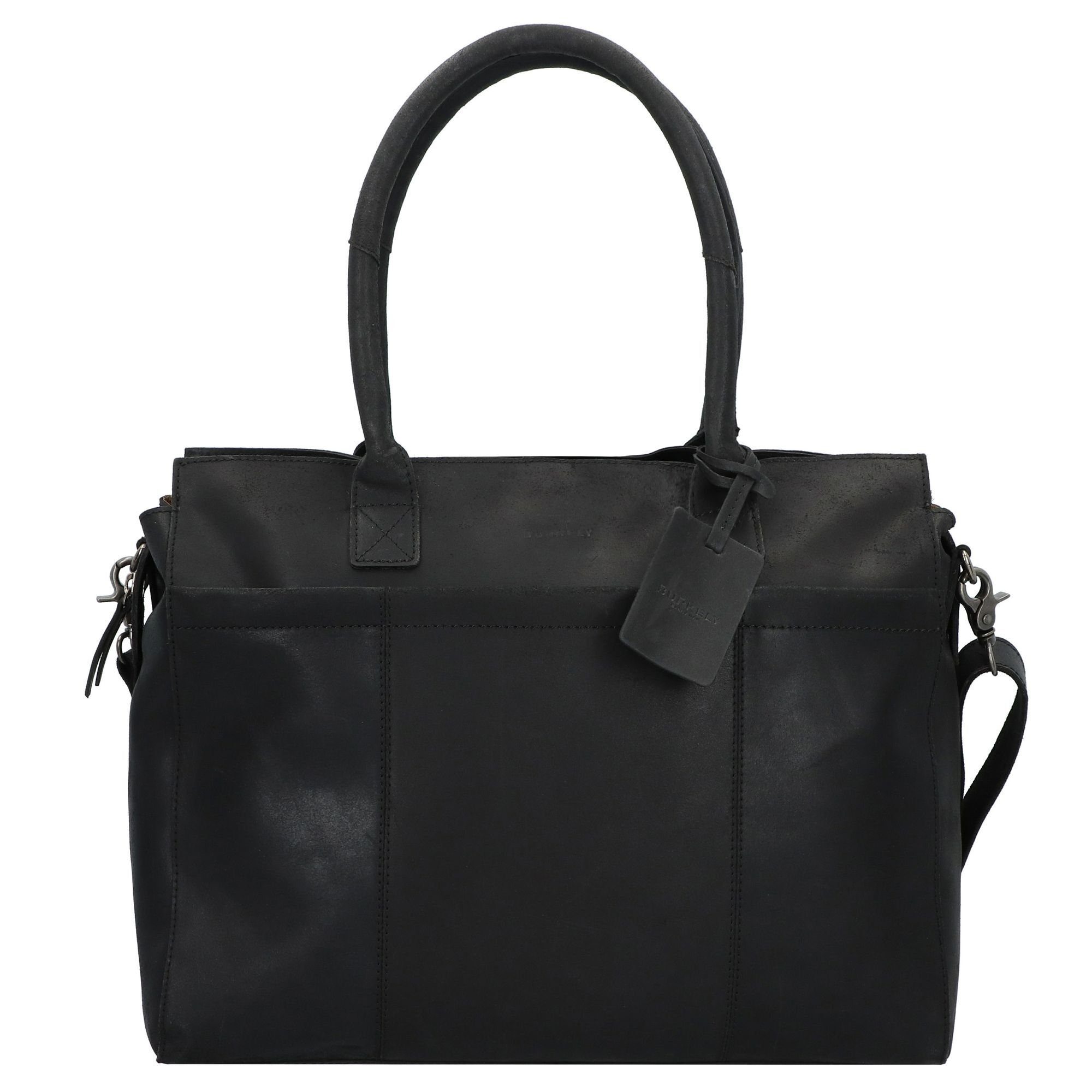 Burkely Schultertasche Vintage, Leder