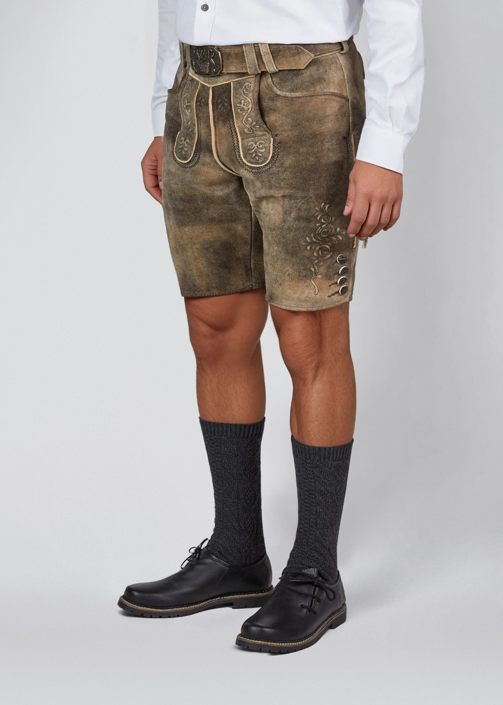 Spieth & Wensky 579 H Haferl Gerd Schnürschuh (2-tlg) im unifarbenen Design