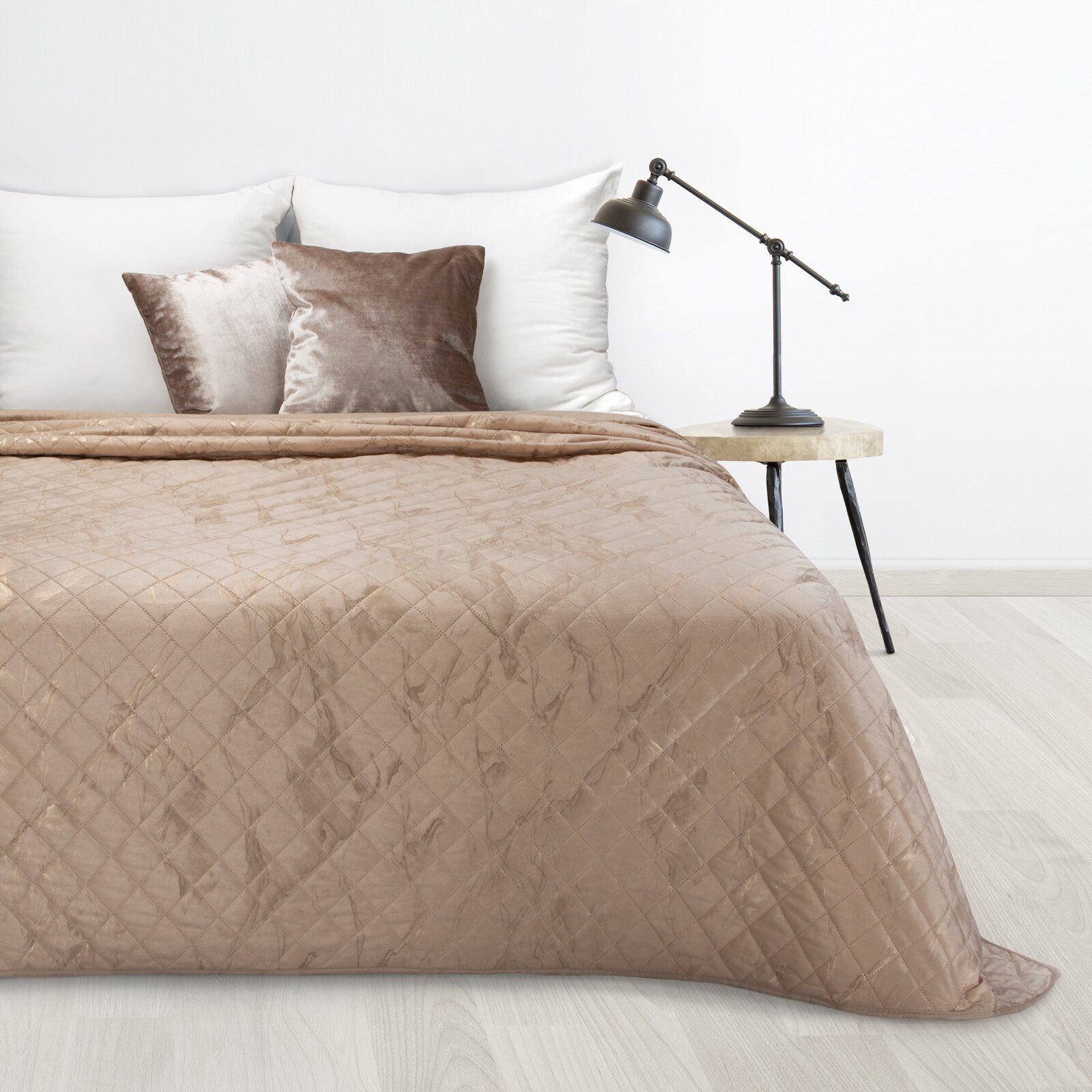 Design91 Tagesdecke Mikrofaser Sommerdecke Bettüberwurf Goldendes günstig online kaufen