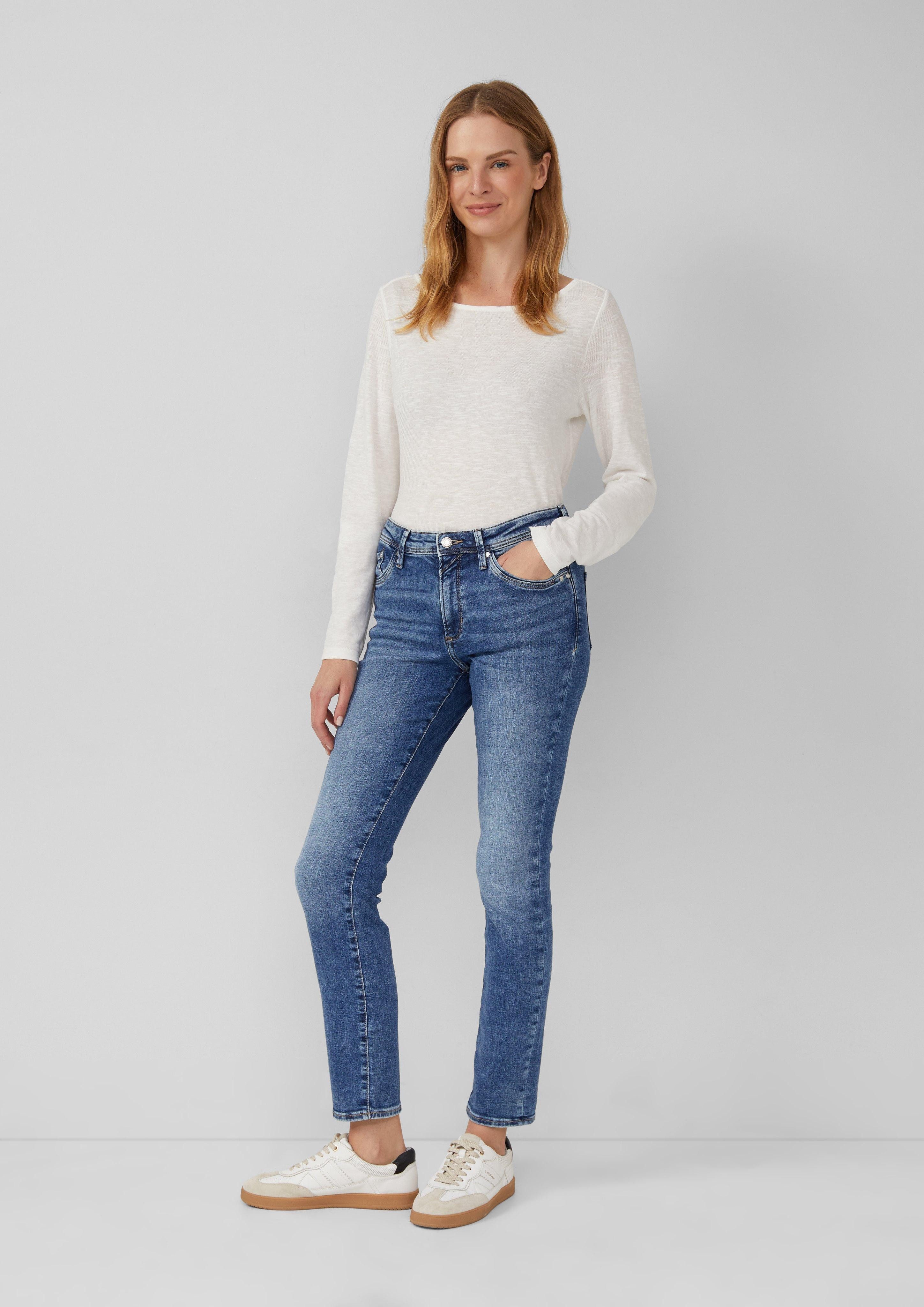 s.Oliver 5-Pocket-Jeans Jeans Betsy / Slim günstig online kaufen