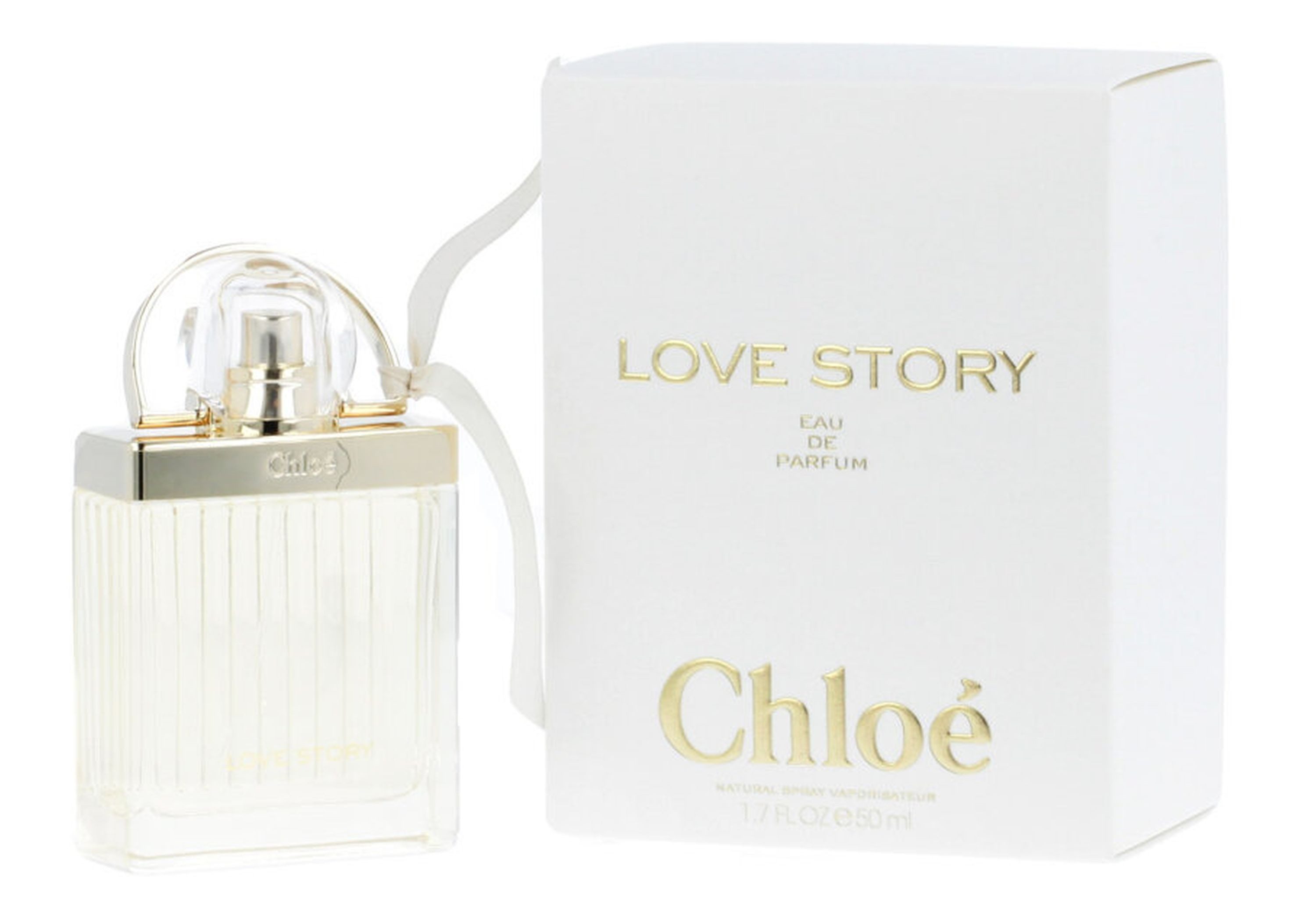 Chloé Eau de Parfum Love Story EDP Damen Spray, Frisch-blumiger Duft mit Orangenblüte, Bergamotte und Moschus