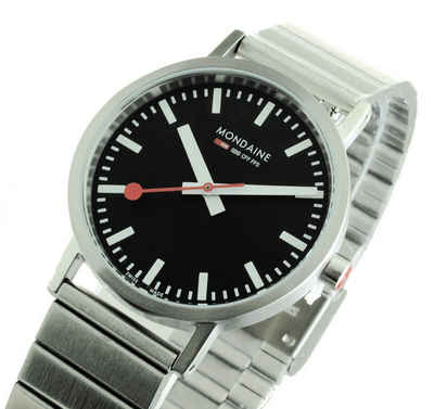 MONDAINE Schweizer Uhr Herren Uhr Classic A660.30360.16SBW 40 mm Ø Neu