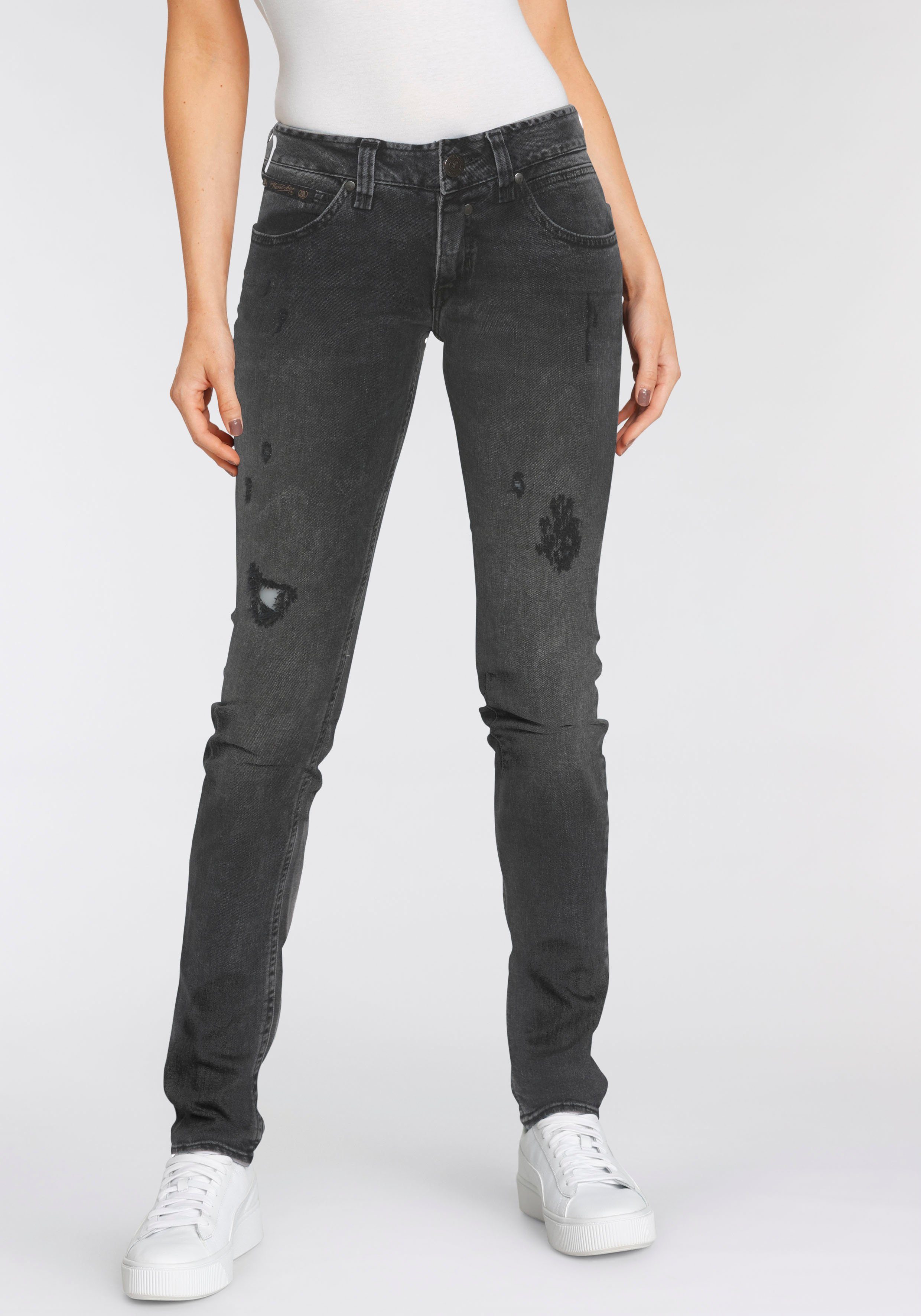 Herrlicher Slim-fit-Jeans PIPER ORGANIC DENIM umweltfreundlich dank Kitotex  Technologie