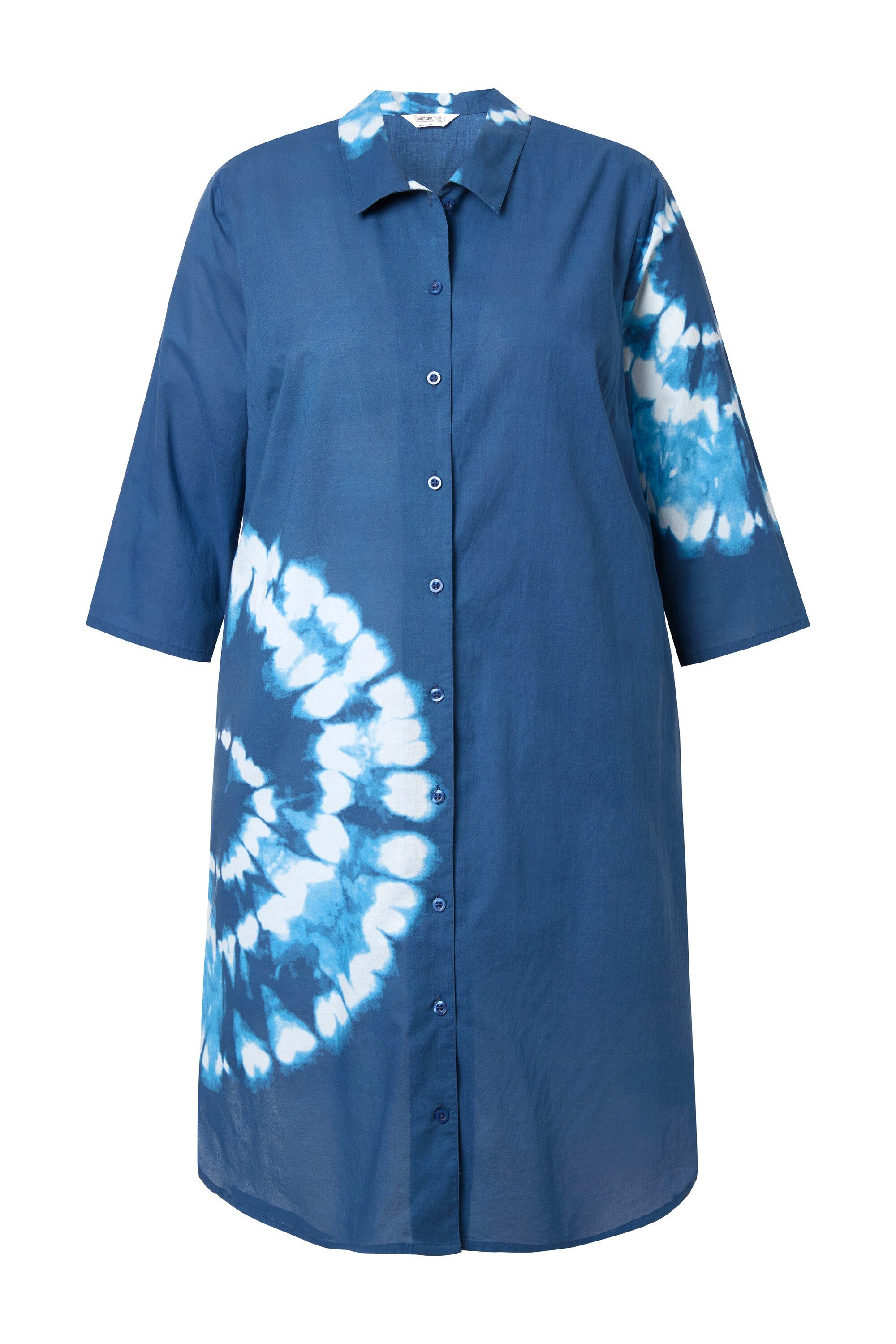 Angel of Style Longbluse Longbluse Straight Fit Batik-Drucke 3/4-Ärmel günstig online kaufen
