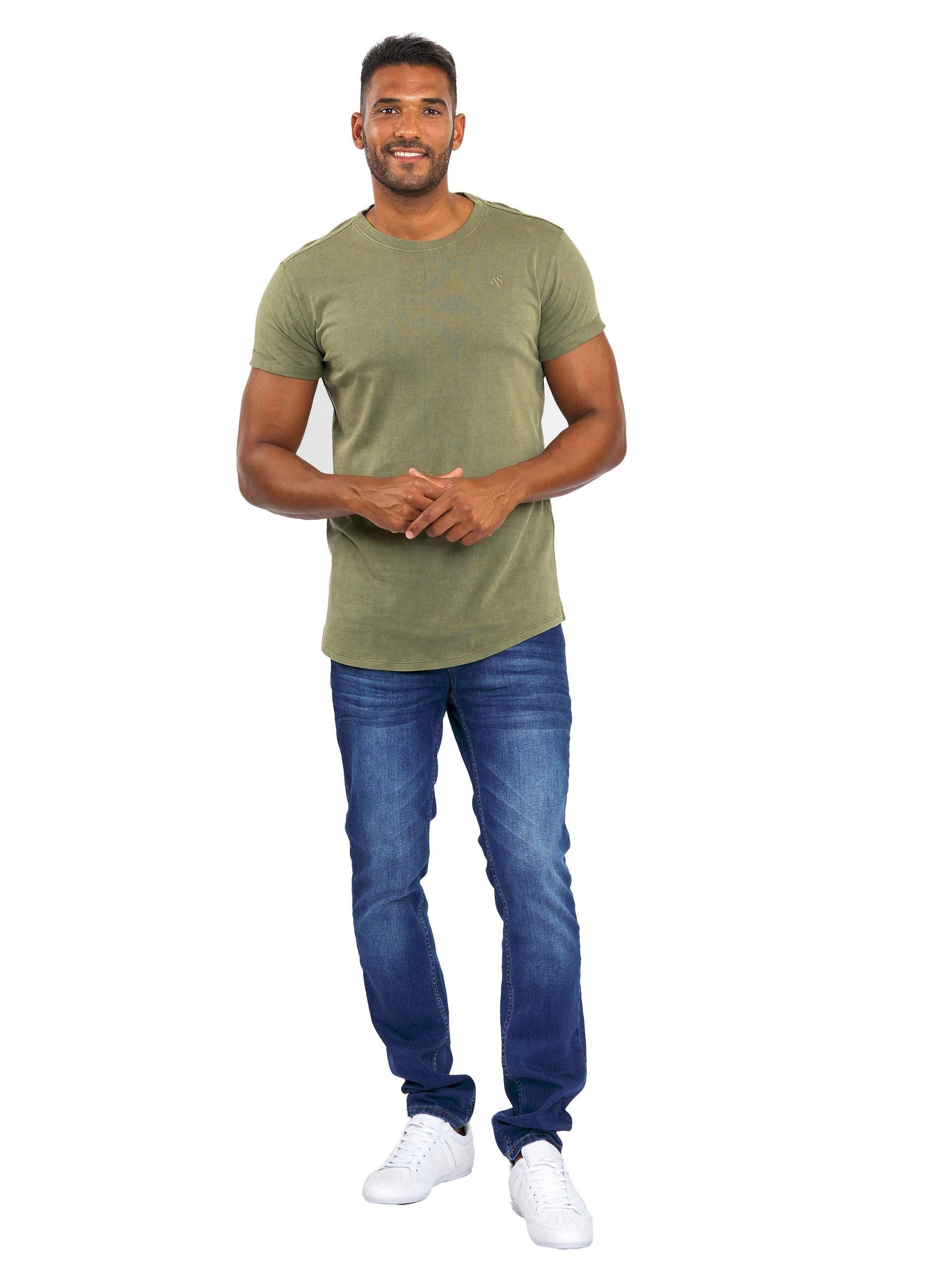 Alessandro Salvarini T-Shirt mit Rundhalsausschnitt A. günstig online kaufen