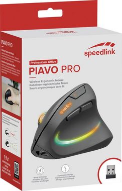 Speedlink PIAVO PRO Illuminated Rechargeable Vertical ergonomische Maus (kabellos)