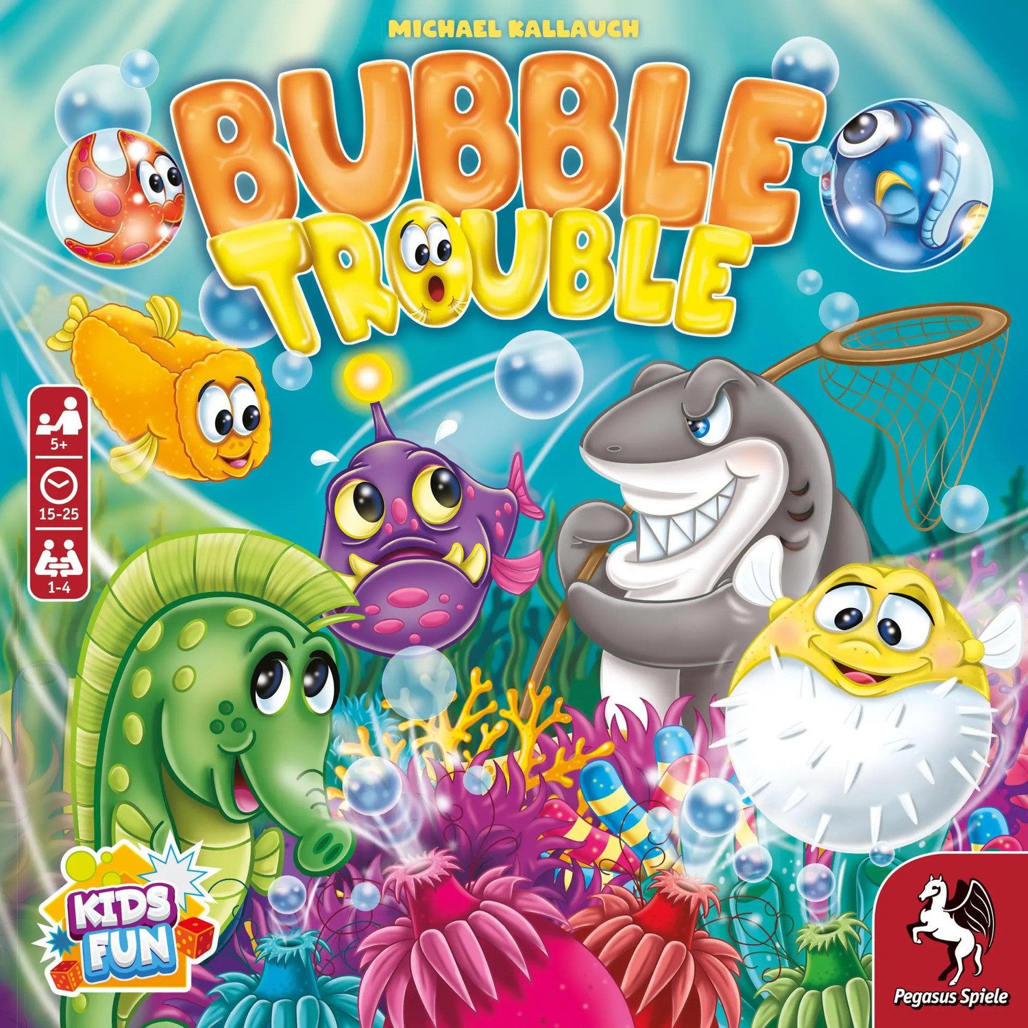 Spiel Bubble Trouble (deutsch/englisch)