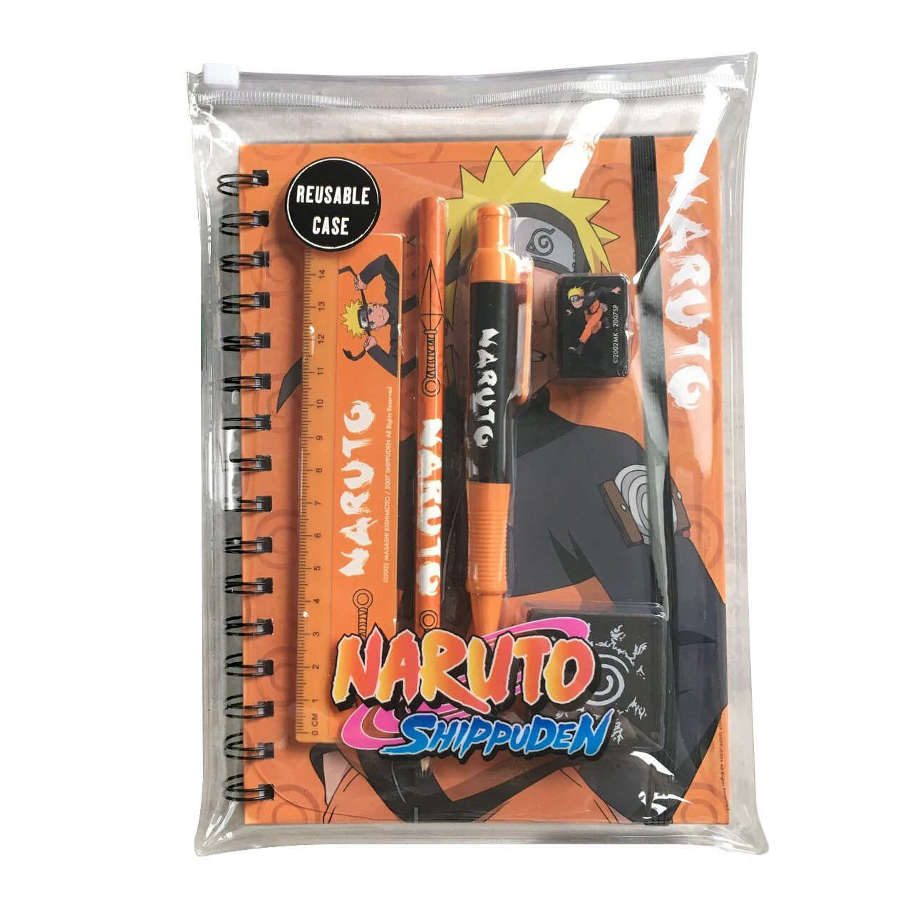 Schlüsselanhänger Naruto - Schreibwarenset