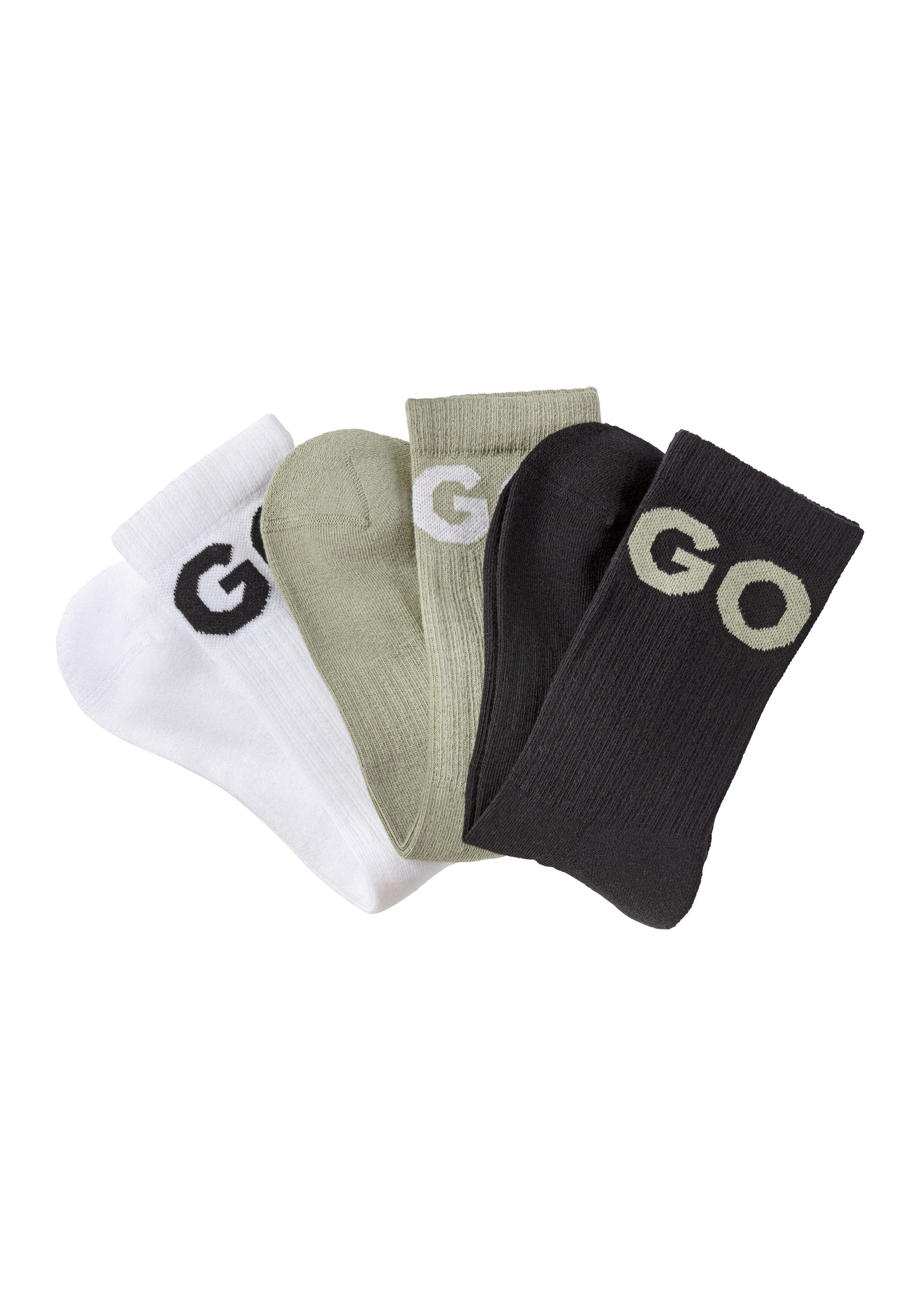 HUGO Freizeitsocken 3P QS ICONIC CC 1 (Packung, 3-Paar, 3er) mit HUGO Logos günstig online kaufen