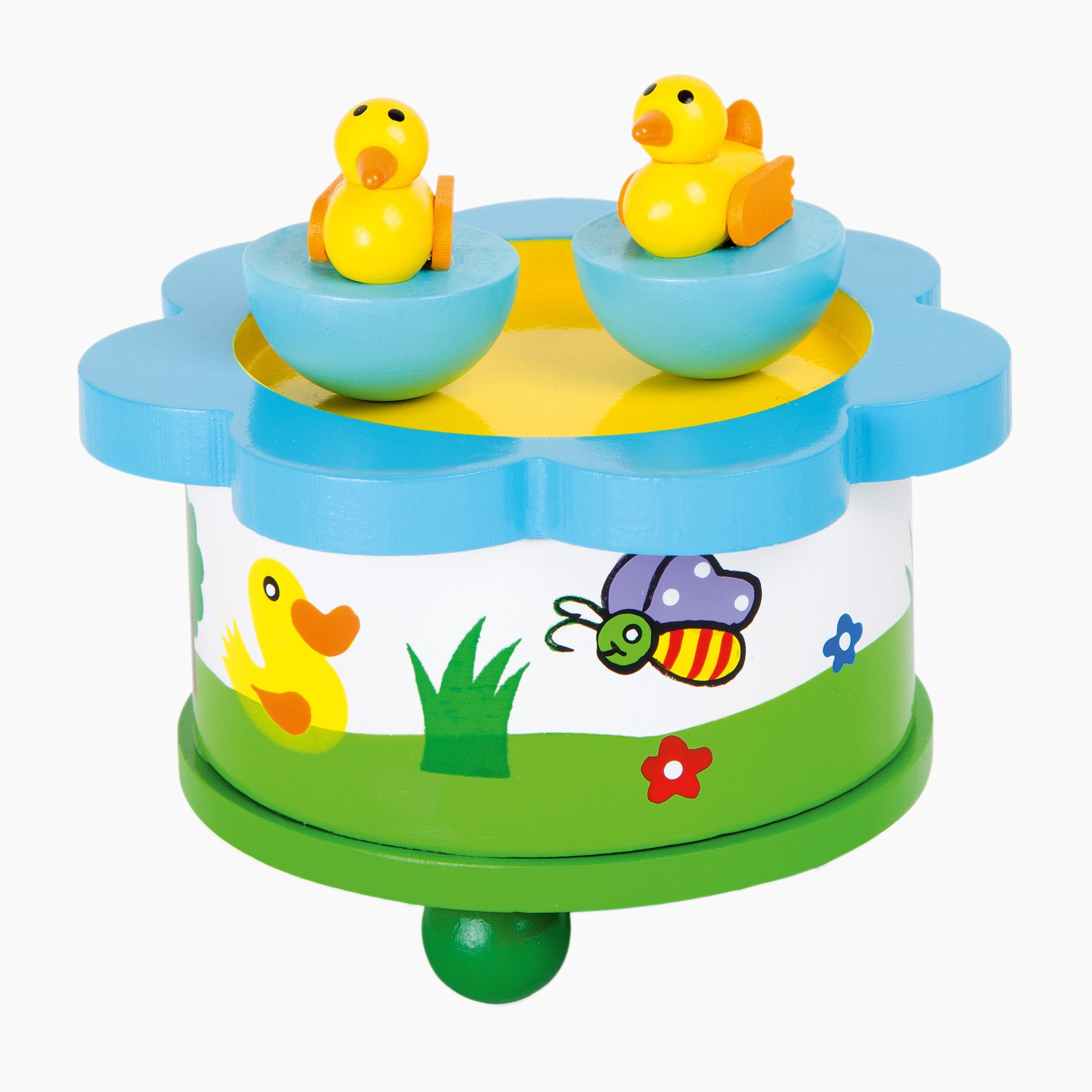 Small Foot Spieluhr Spieluhr Ententanz, (packung, 2-tlg), sehr leicht zu bedienen