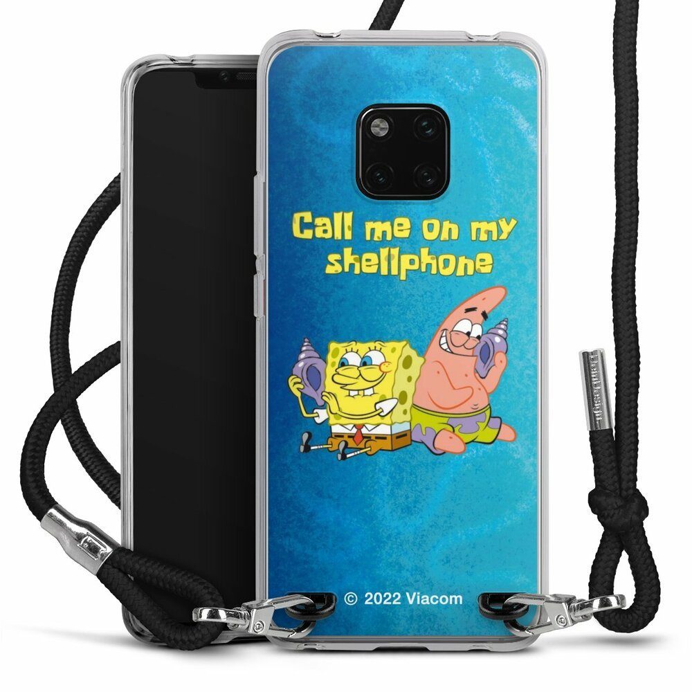 DeinDesign Handyhülle Patrick Star Spongebob Schwammkopf Serienmotiv, Huawei Mate 20 Pro Handykette Hülle mit Band Case zum Umhängen