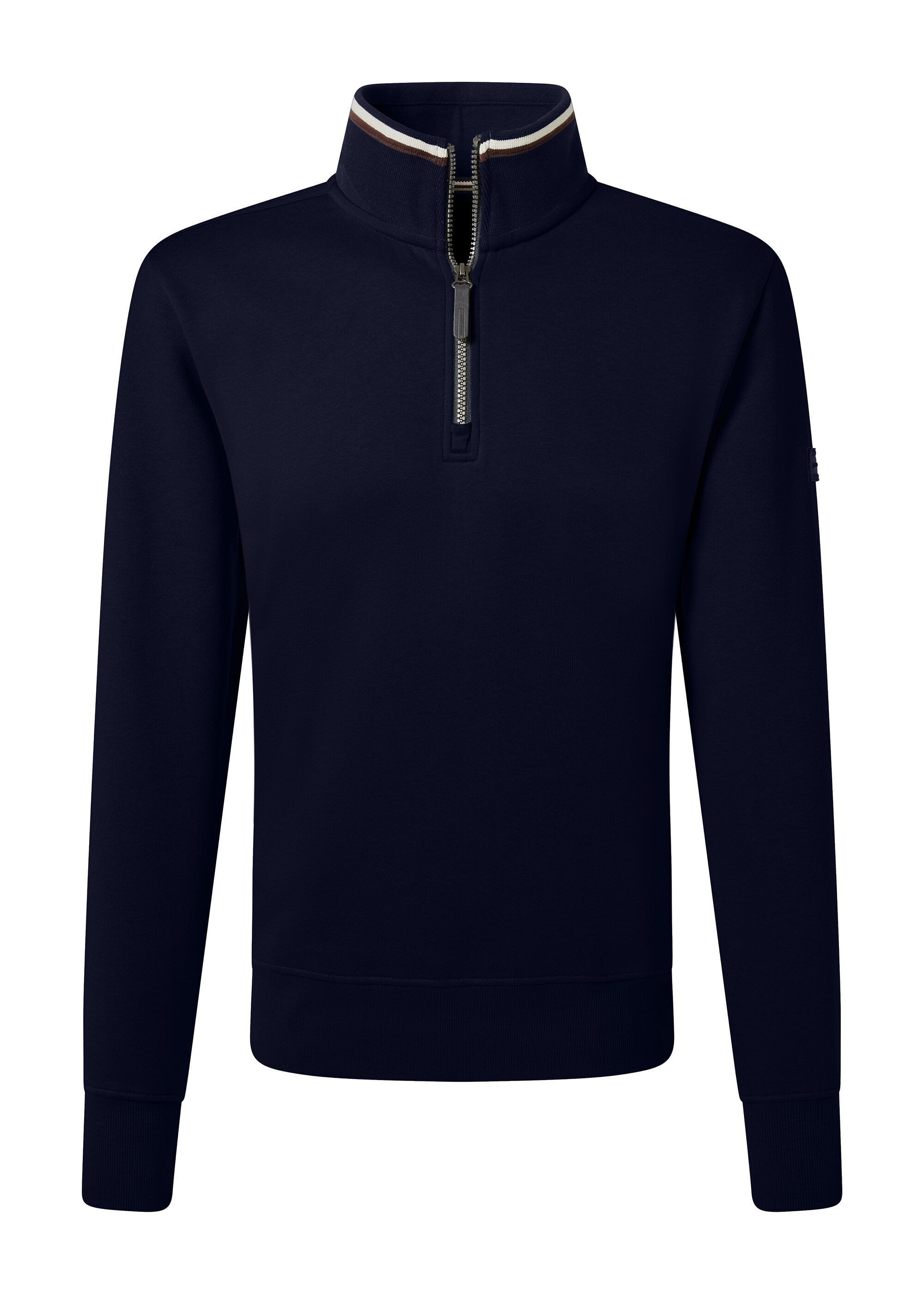 Pierre Cardin Rundhalspullover mit hochgeschlossenem Kragen günstig online kaufen