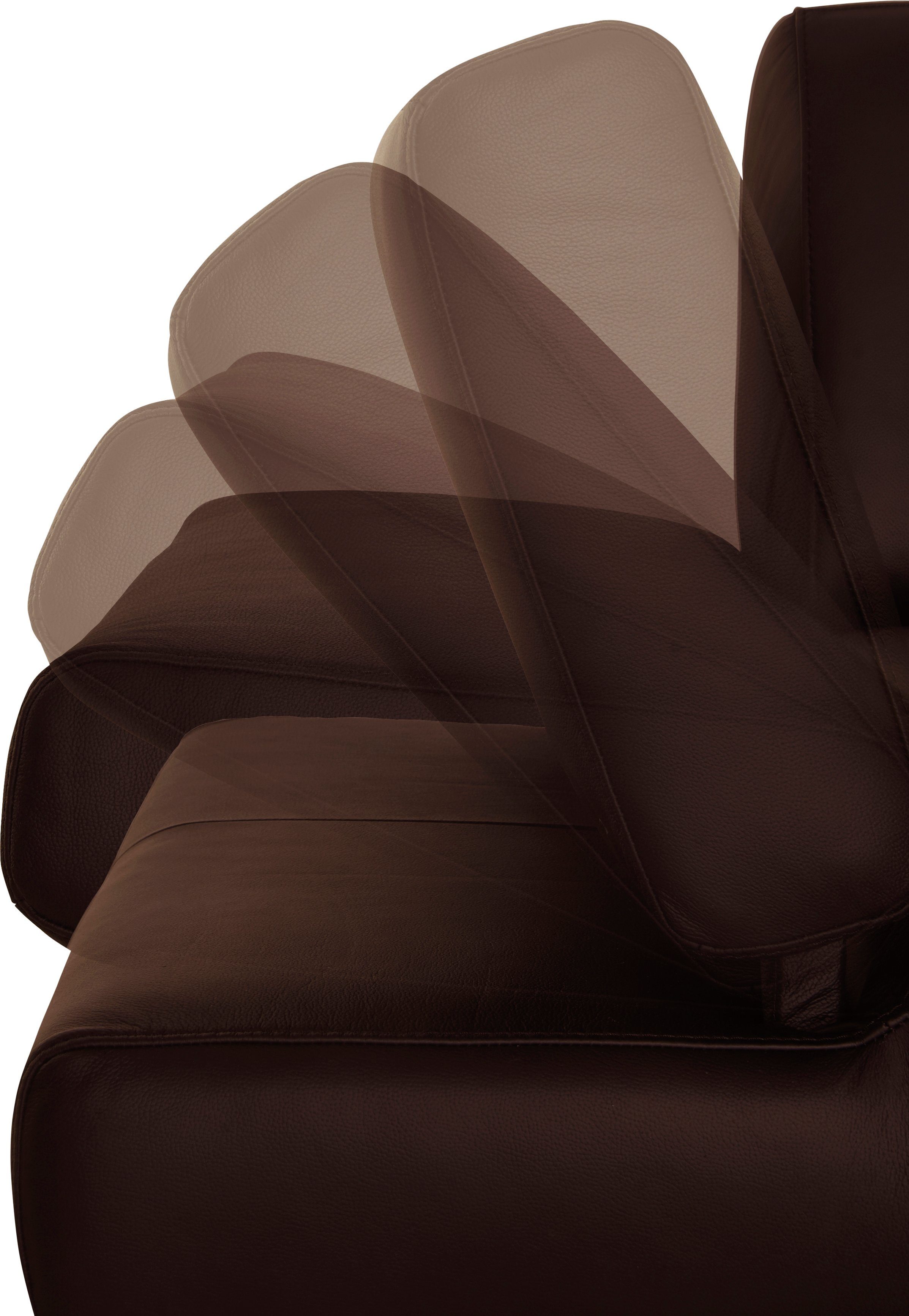 W.SCHILLIG 3-Sitzer taboo, inklusive mit Normaltiefe, Armlehnenverstellung