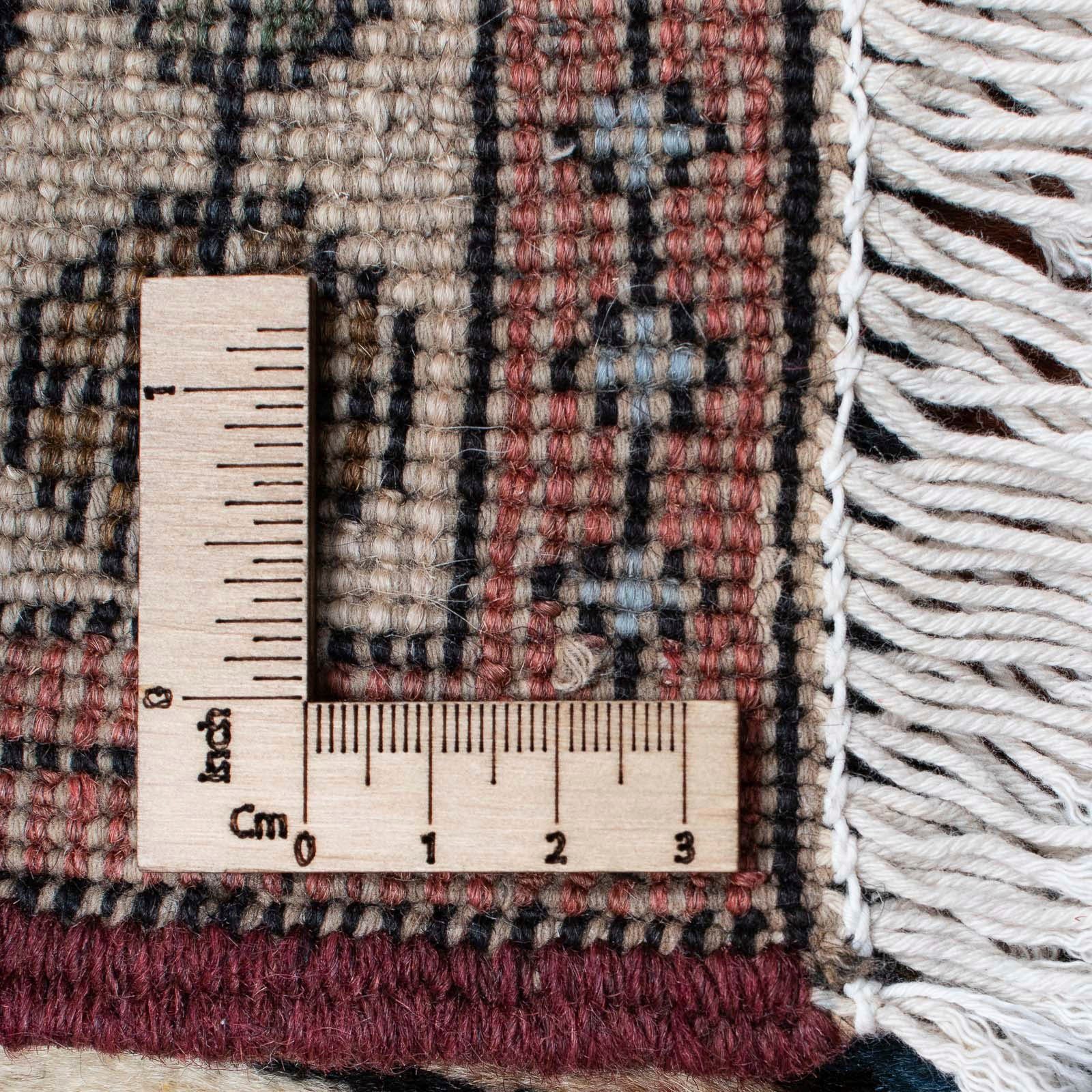 Wollteppich Bidjar - Zanjan Zertifikat rechteckig, x Höhe: 132 cm, Unikat Stark mm, morgenland, Gemustert mit 15 207