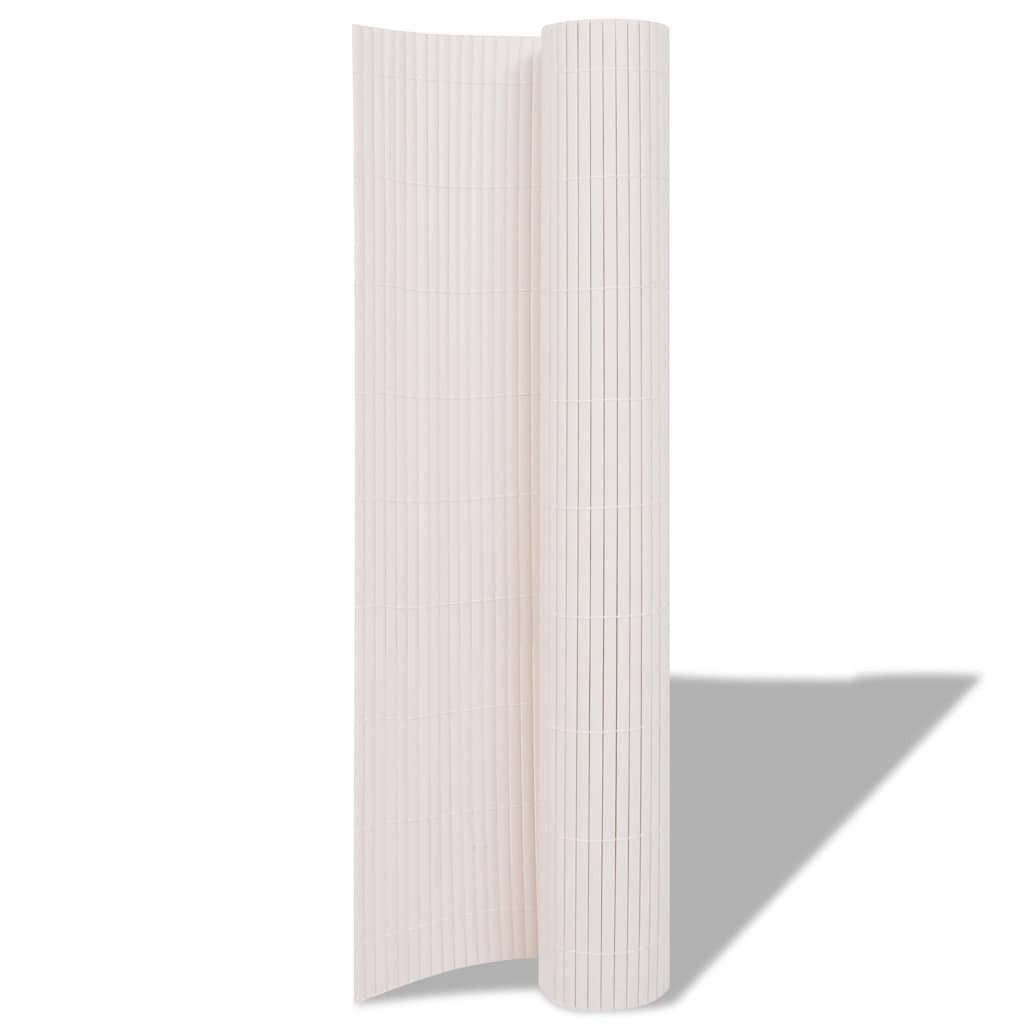 vidaXL Gartenzaun Gartenzaun Weiß 150 x günstig online kaufen