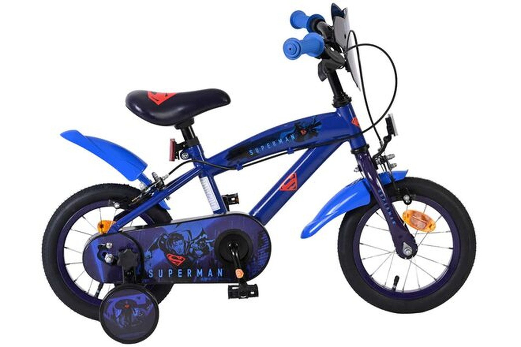 Kinderfahrrad Superman Kinderfahrrad - Jungen - 12 Zoll - Zwei Handbremsen