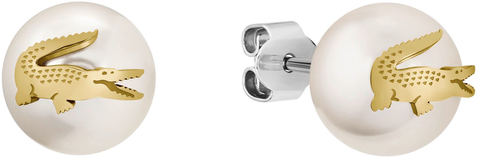 Lacoste Paar Ohrstecker MATCHPOINT, 2040432, mit Perle (imitiert)