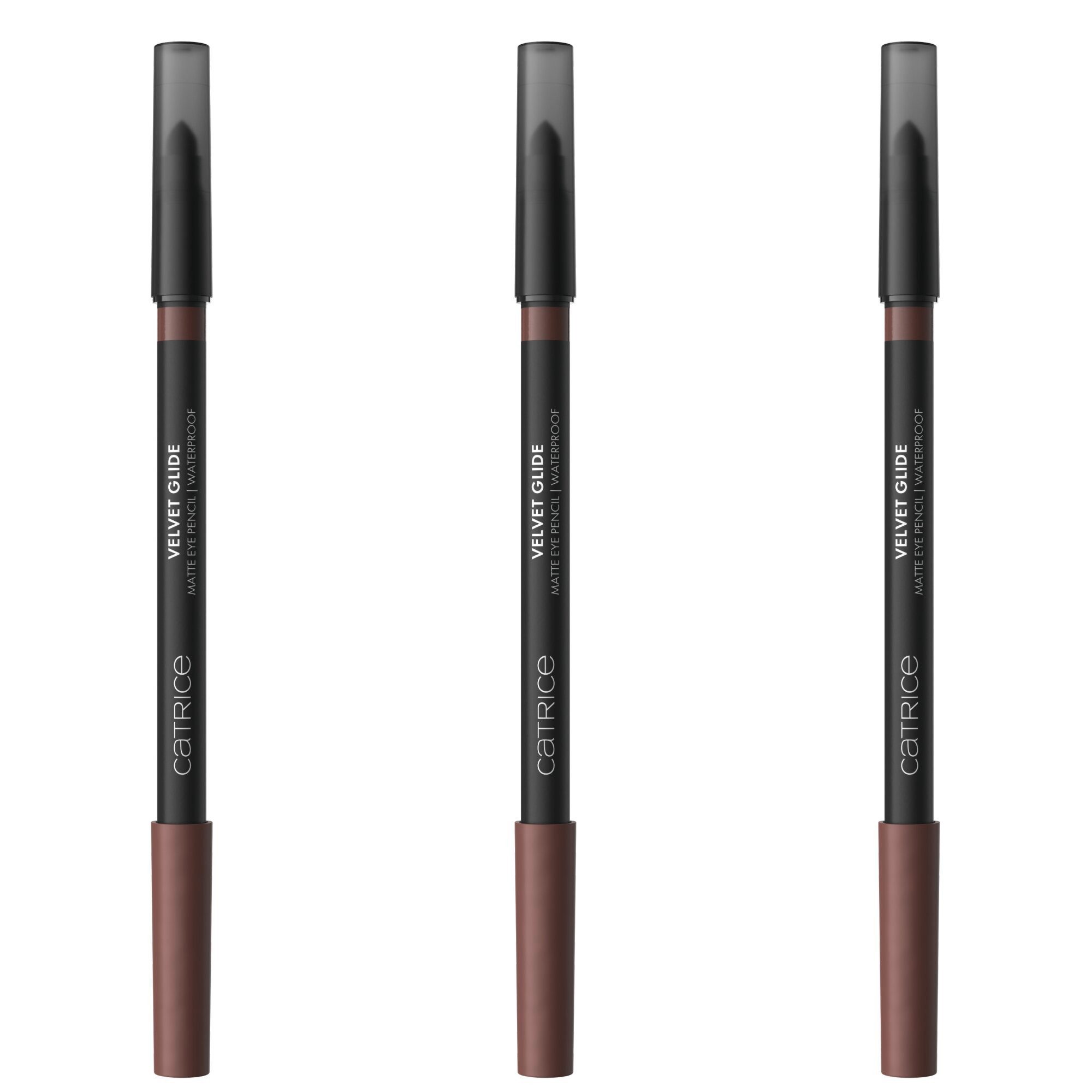 Catrice Kajal Velvet Glide Matte Eye Pencil, 3-tlg.