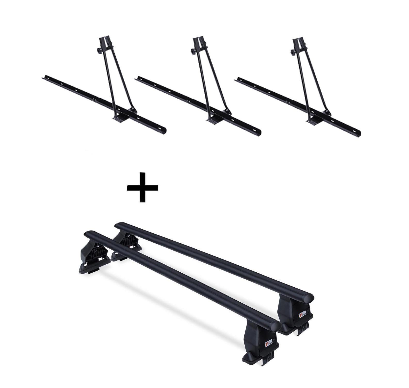 5 Ihren 3x und (Kombi Stahl Fahrradträger/Fahrradhalter 5 + Menabo 5008 Dachträger 5008 ab 2017, Dachträger Set), ab 2017 kompatibel ORION (Für Türer) Türer) (Kombi Tema im Peugeot Fahrradträger VDP drei Dachträger mit Peugeot