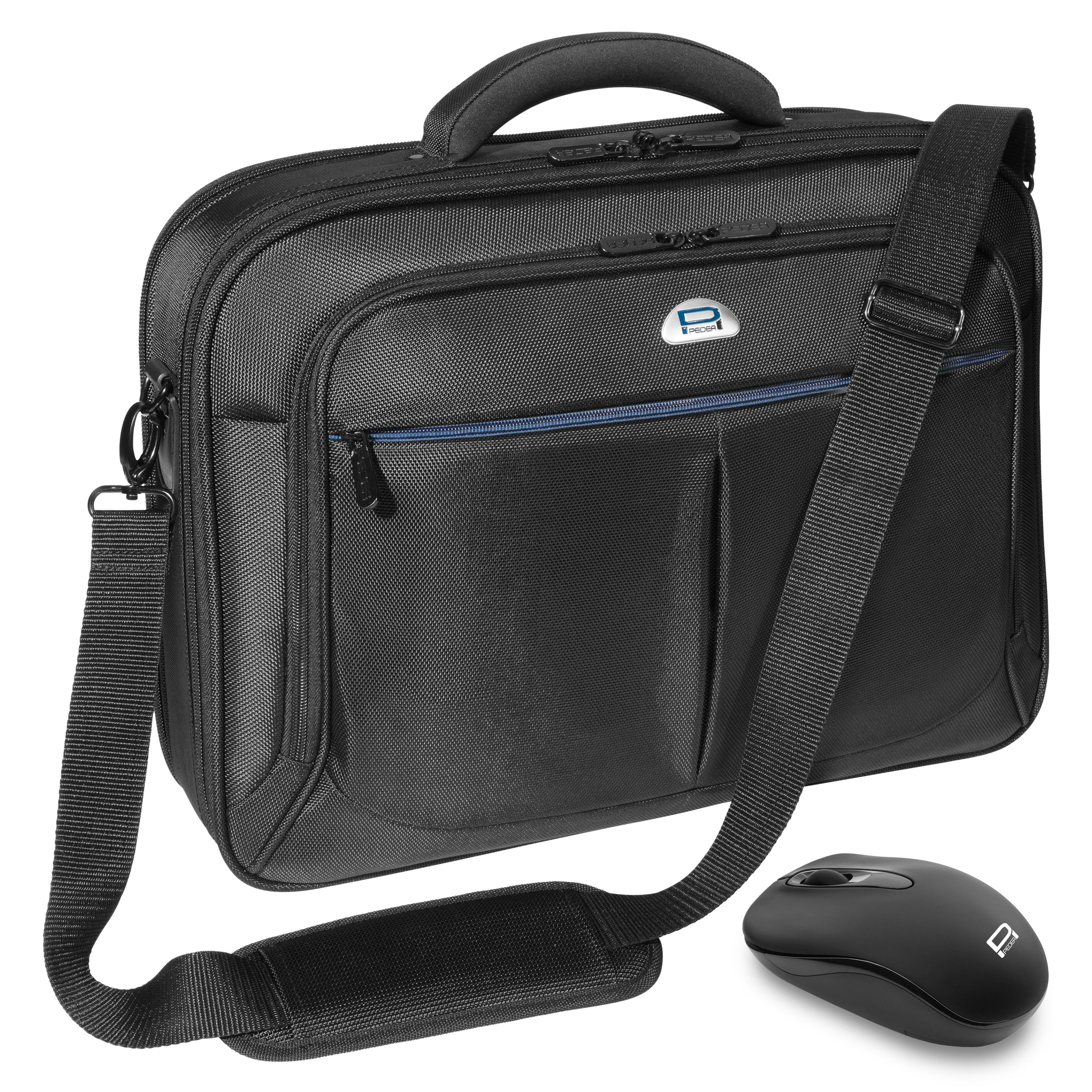 PEDEA Laptoptasche Premium (15,6 Zoll (39,6 cm), mit Funkmaus), stabiler Sc günstig online kaufen
