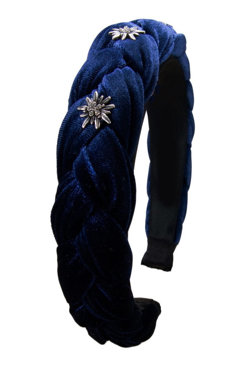 Alpenflüstern Schmuckset Haarreifen - EDELWEISS