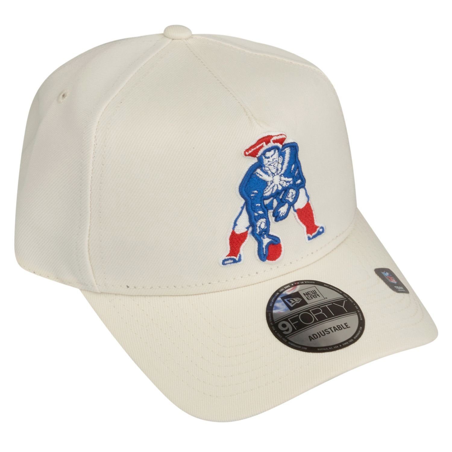 New Era Trucker Cap 9Forty NFL chrome England white Trucker Retro TEAMS Patriots AFrame New