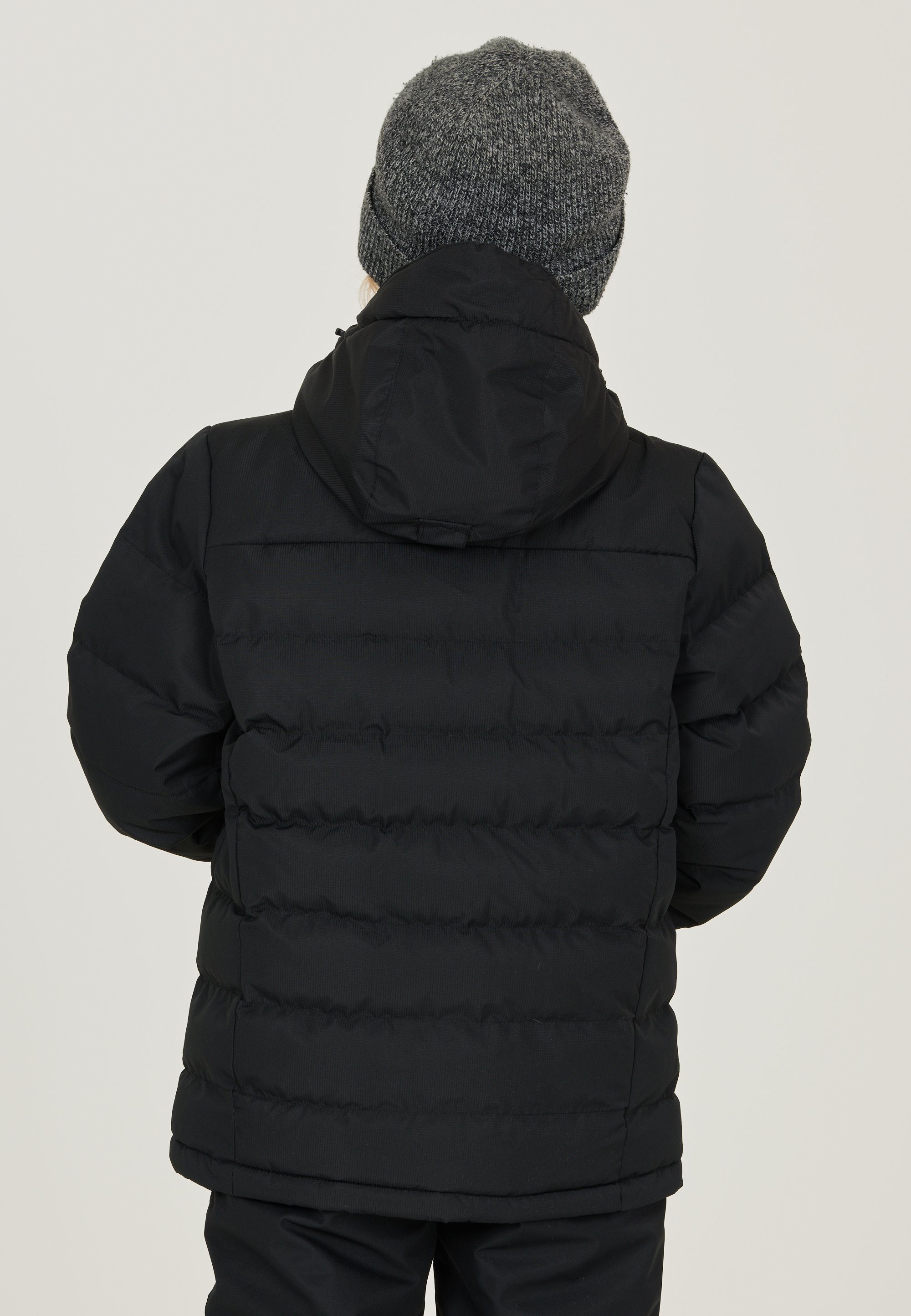 mit Eigenschaft wasserabweisender Carseno Outdoorjacke WHISTLER schwarz Jr.