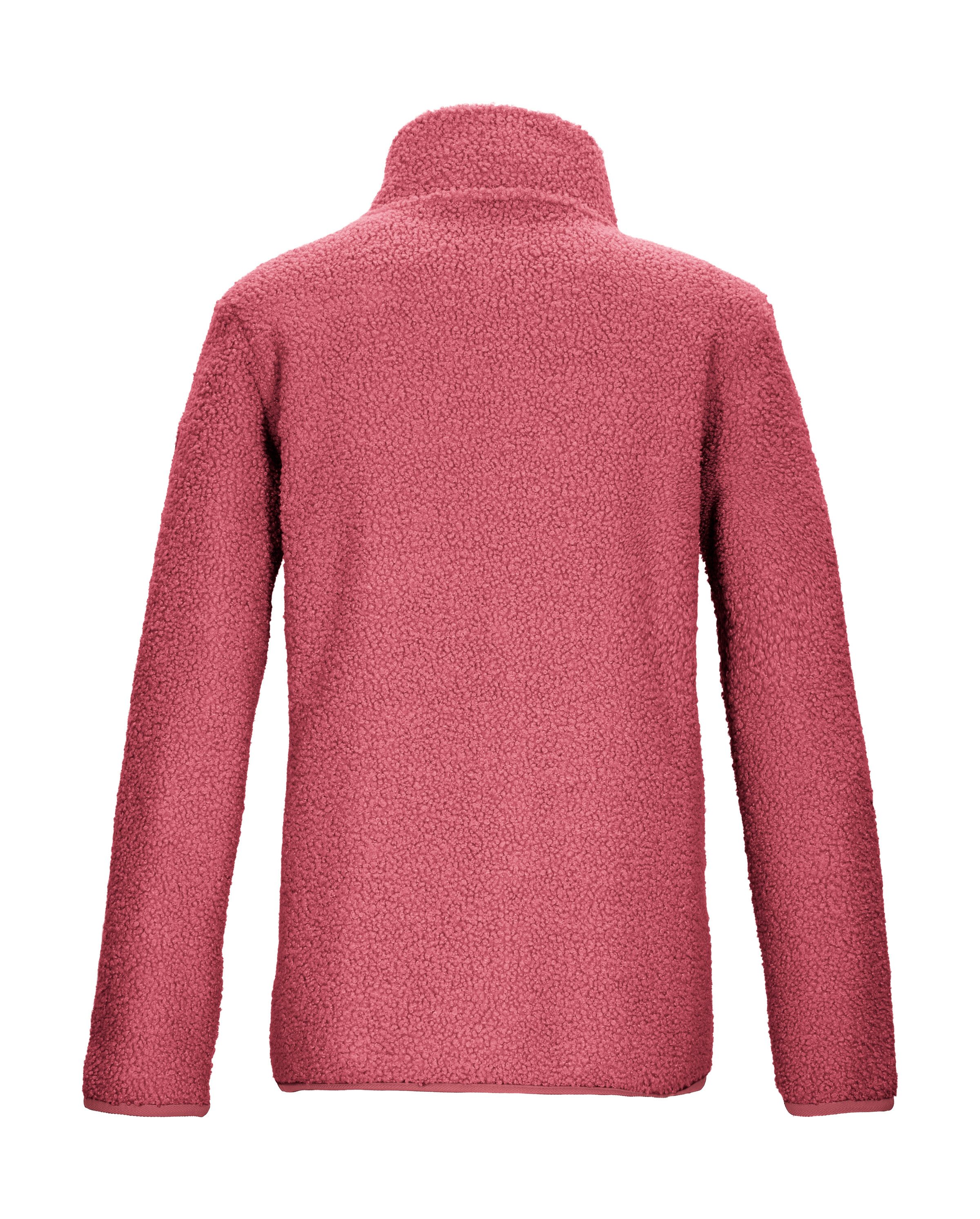 Killtec Fleecejacke KOW 140 GRLS FLC JCKT Weiche Sherpa-Fleecejacke mit Kinnschutz und Stauraum – Bild 2 von 5