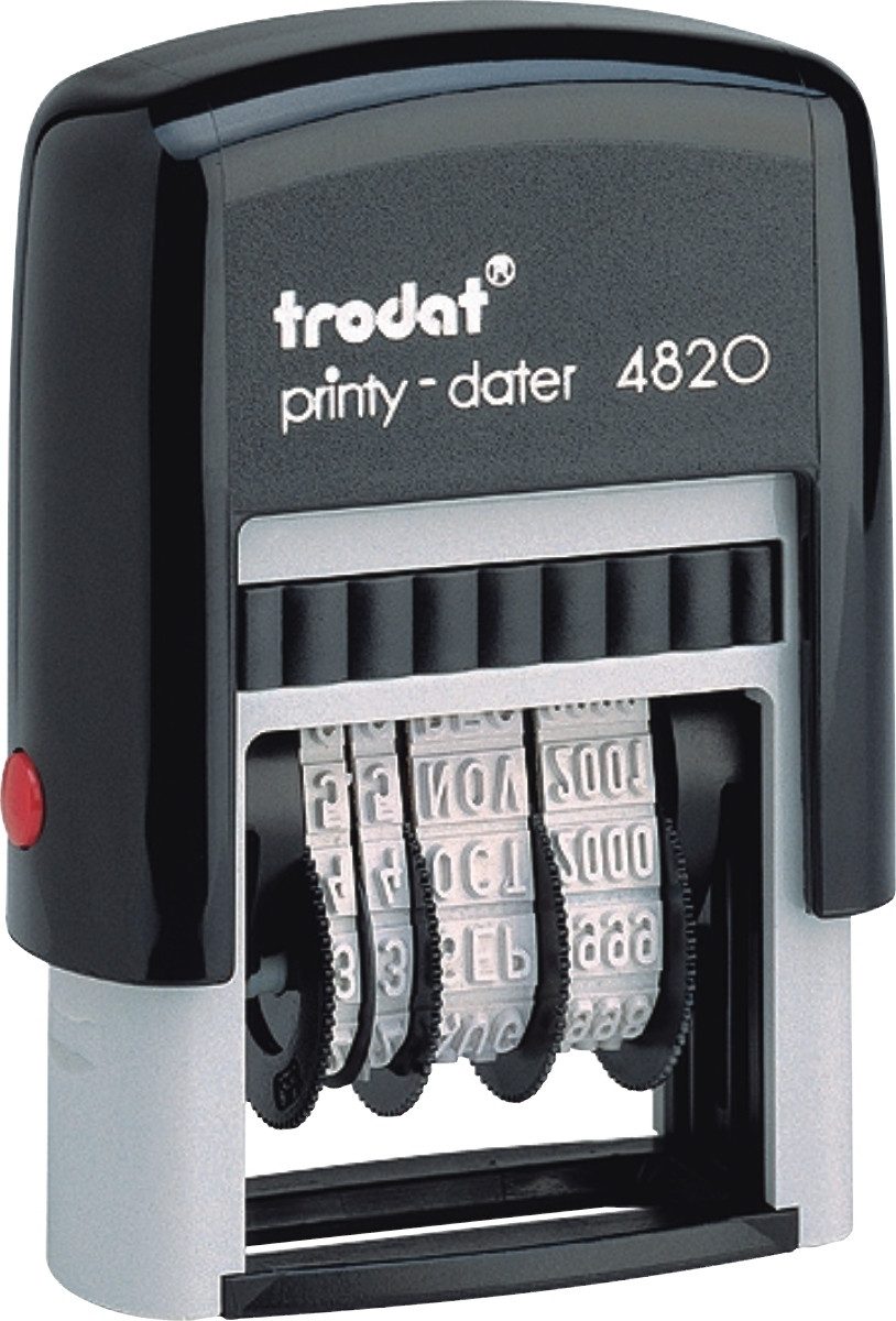 TRODAT Stempel Datumstempel Printy 4820 selbstfärbend 4mm