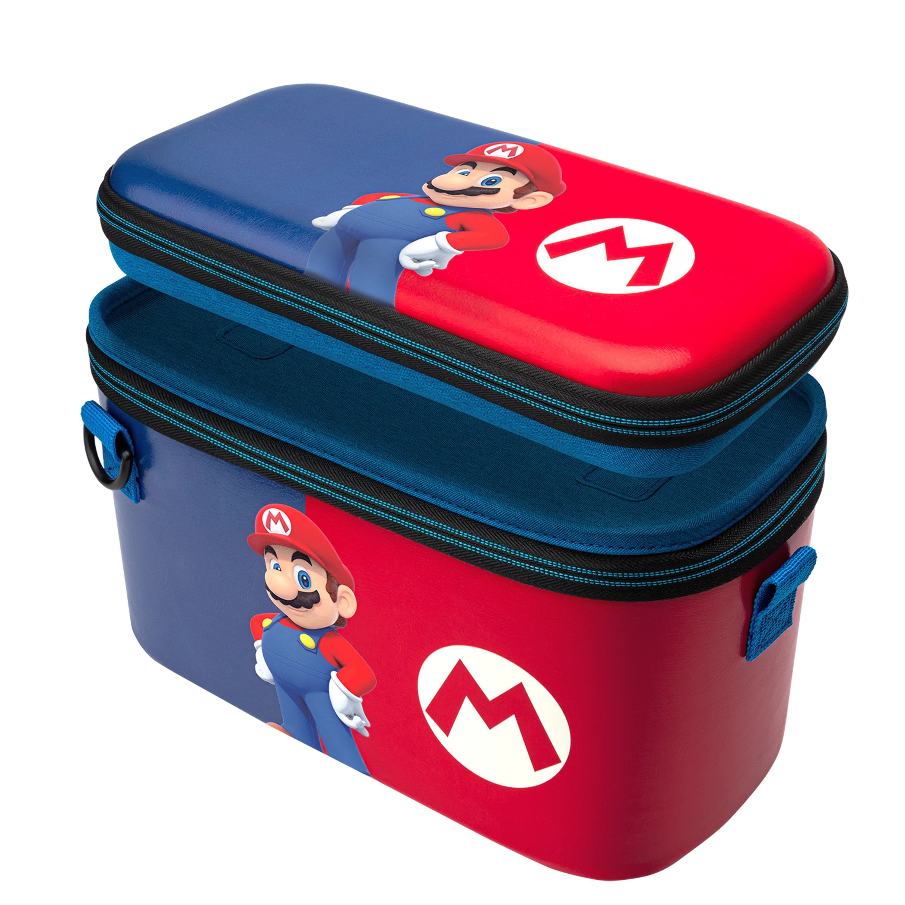 PDP - Performance Designed Products Spielekonsolen-Tasche PDP Tasche Elite Pull-N-Go Mario Edition Switch